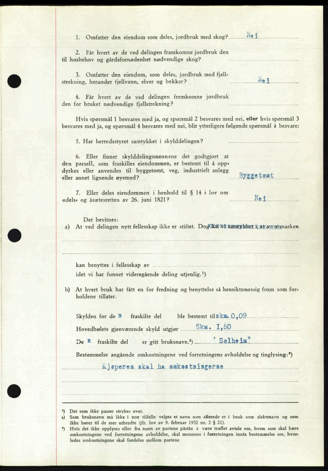 Nedenes sorenskriveri, AV/SAK-1221-0006/G/Gb/Gba/L0060: Pantebok nr. A12, 1948-1949, Dagboknr: 631/1949