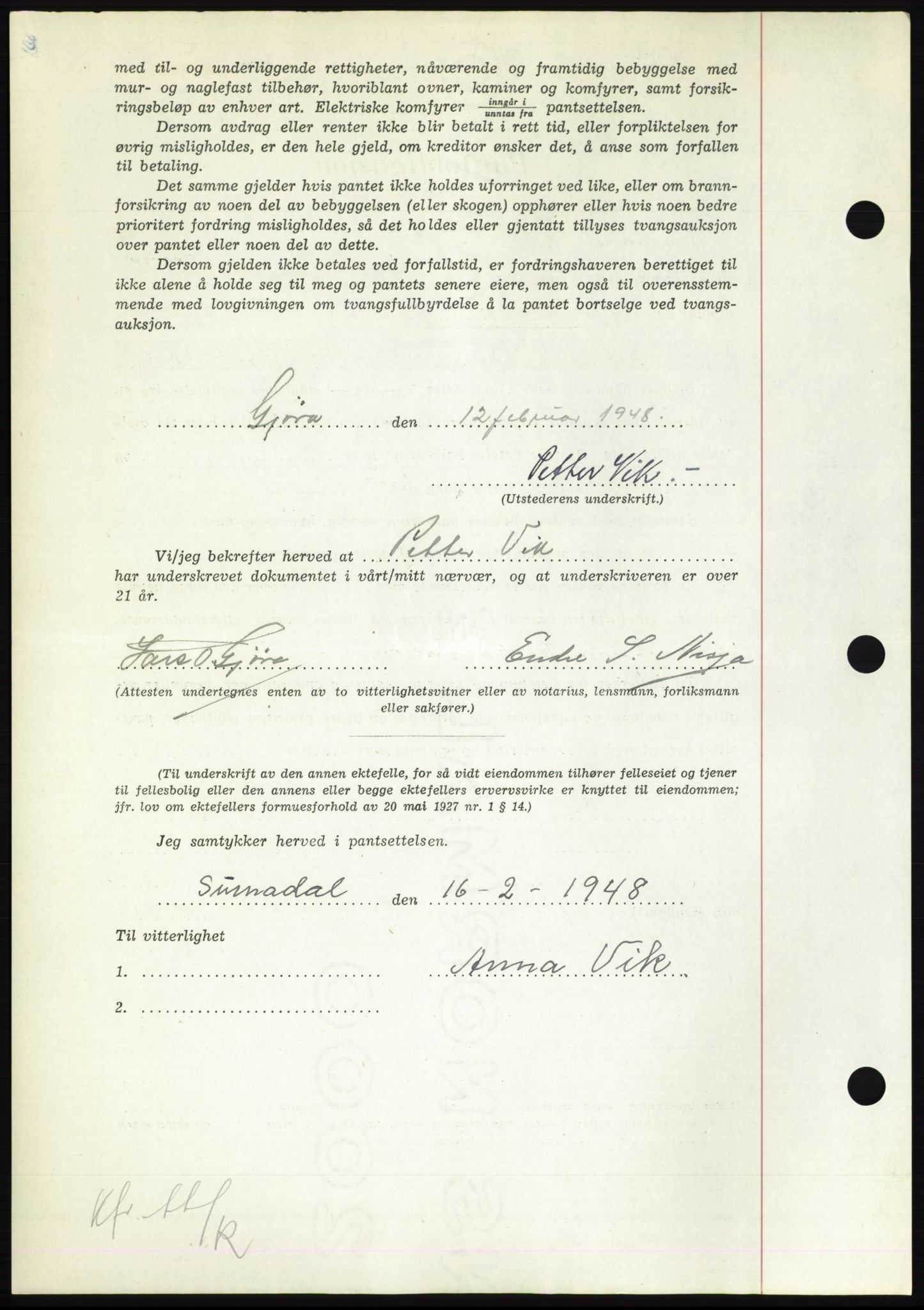 Nordmøre sorenskriveri, AV/SAT-A-4132/1/2/2Ca: Pantebok nr. B102, 1949-1949, Dagboknr: 2179/1949