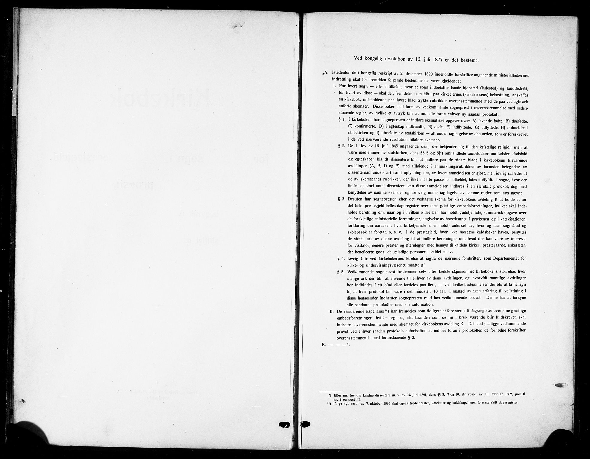 Tynset prestekontor, SAH/PREST-058/H/Ha/Hab/L0011: Klokkerbok nr. 11, 1915-1930