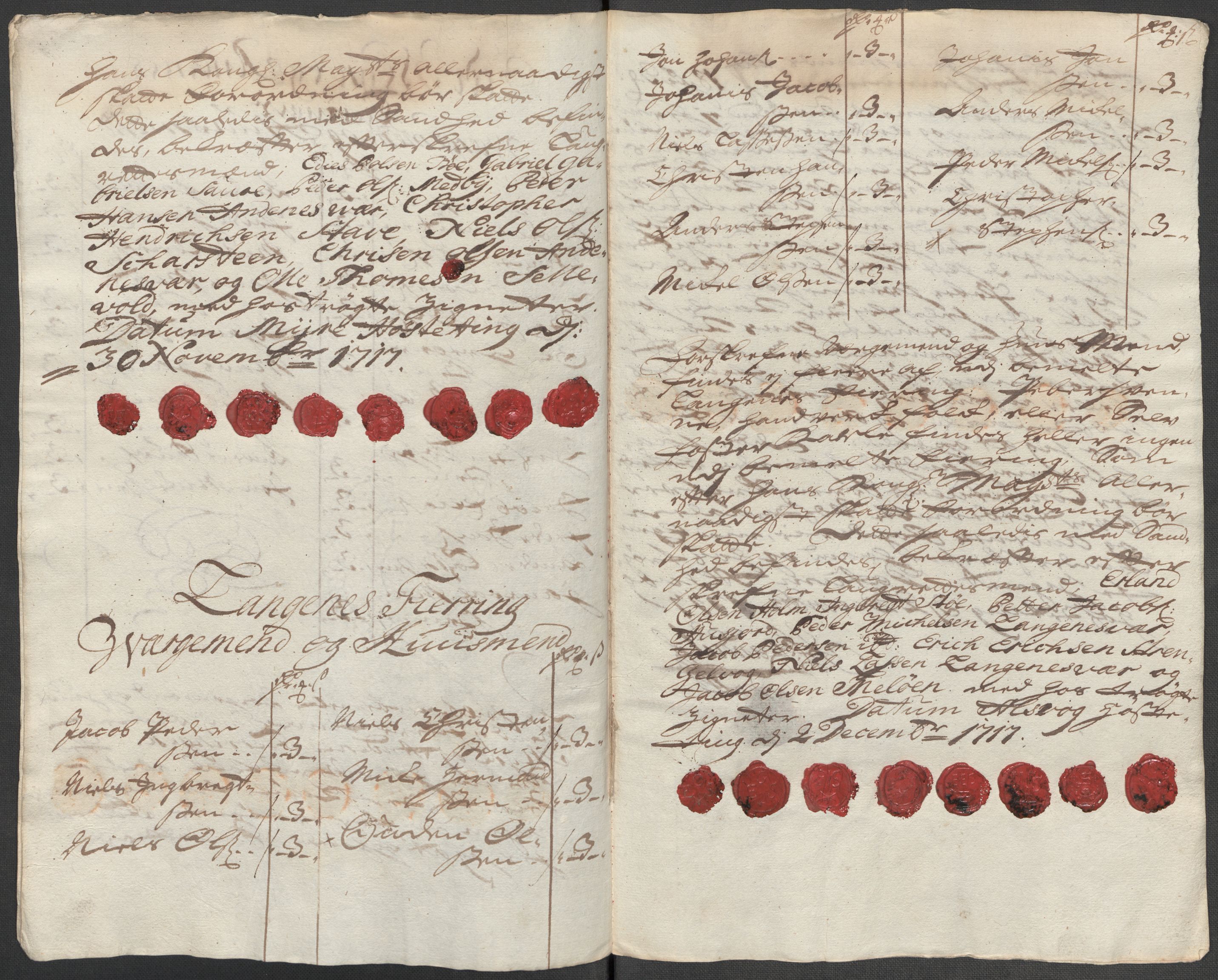 Rentekammeret inntil 1814, Reviderte regnskaper, Fogderegnskap, AV/RA-EA-4092/R67/L4683: Fogderegnskap Vesterålen, Andenes og Lofoten, 1717, s. 74