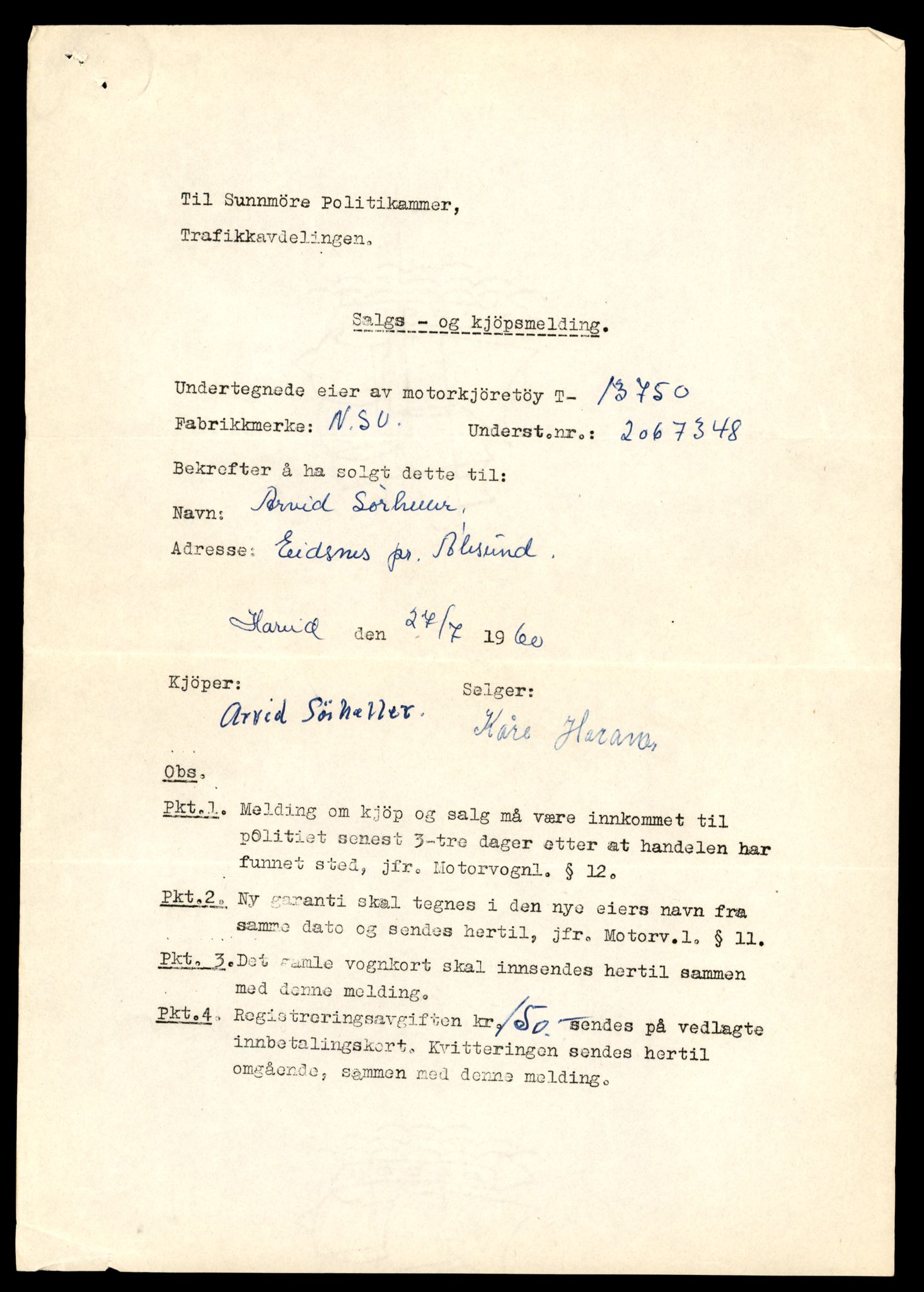 Møre og Romsdal vegkontor - Ålesund trafikkstasjon, AV/SAT-A-4099/F/Fe/L0041: Registreringskort for kjøretøy T 13710 - T 13905, 1927-1998, s. 771