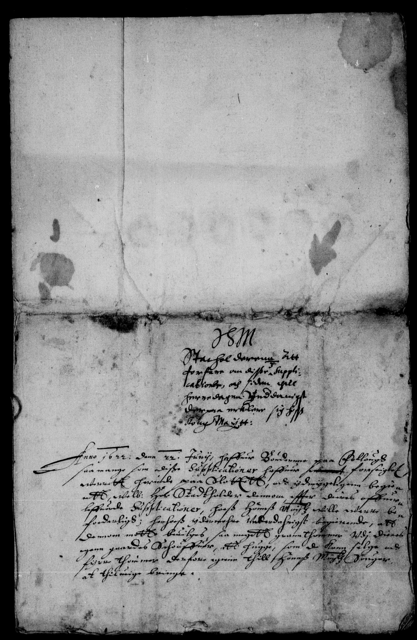 Danske Kanselli, Skapsaker, AV/RA-EA-4061/F/L0003: Skap 8, pakke 73-95, 1616-1691, s. 20