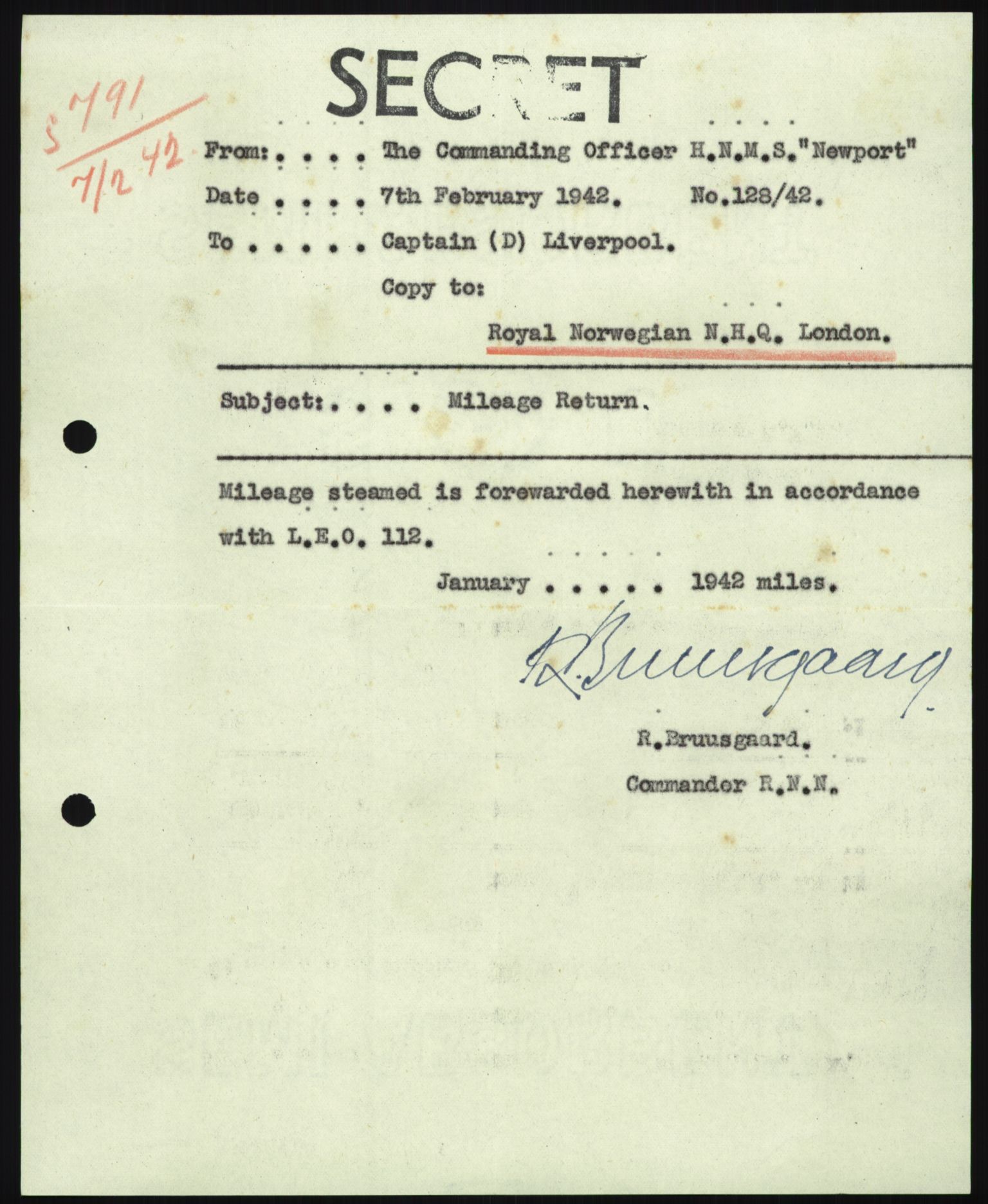 Forsvaret, Sjøforsvarets overkommando, AV/RA-RAFA-2035/D/Dc/L0194: --, 1941-1944, s. 285