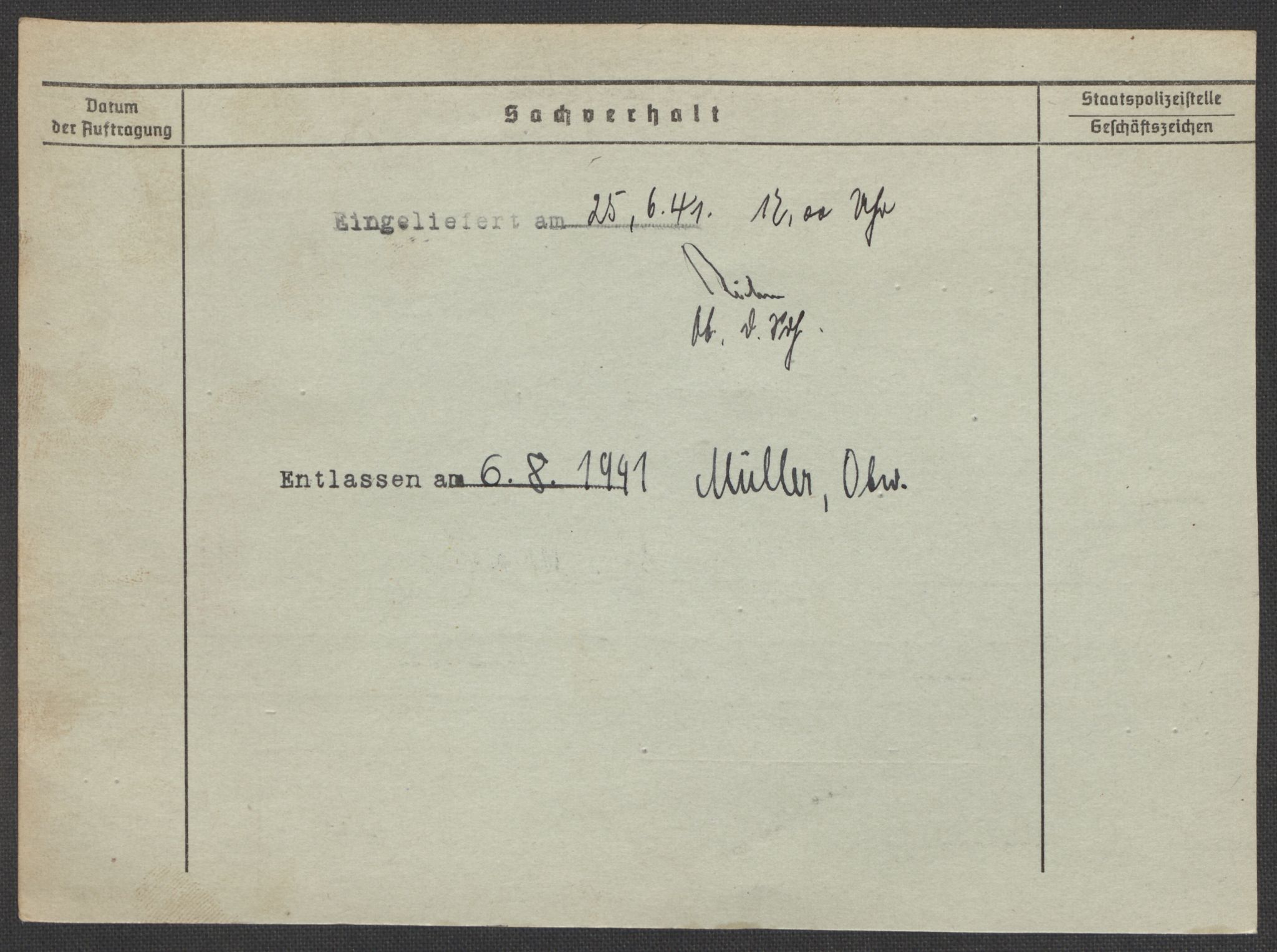 Befehlshaber der Sicherheitspolizei und des SD, AV/RA-RAFA-5969/E/Ea/Eaa/L0003: Register over norske fanger i Møllergata 19: Eng-Hag, 1940-1945, s. 451