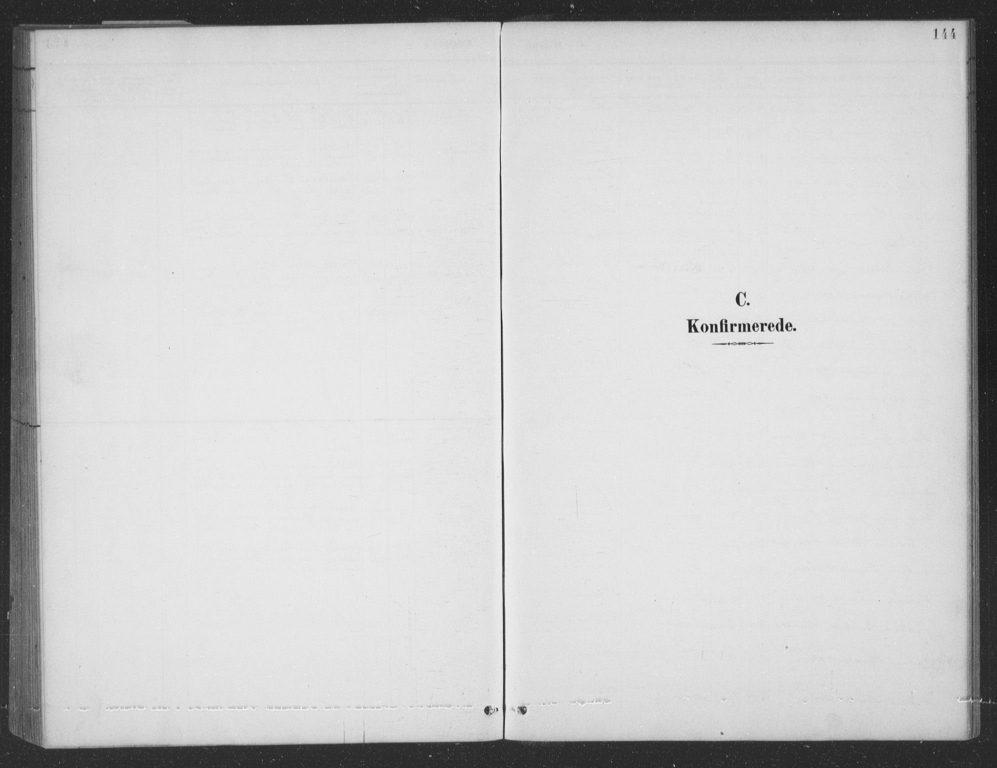Ullensvang sokneprestembete, SAB/A-78701/H/Hab: Klokkerbok nr. B 11, 1887-1939, s. 144