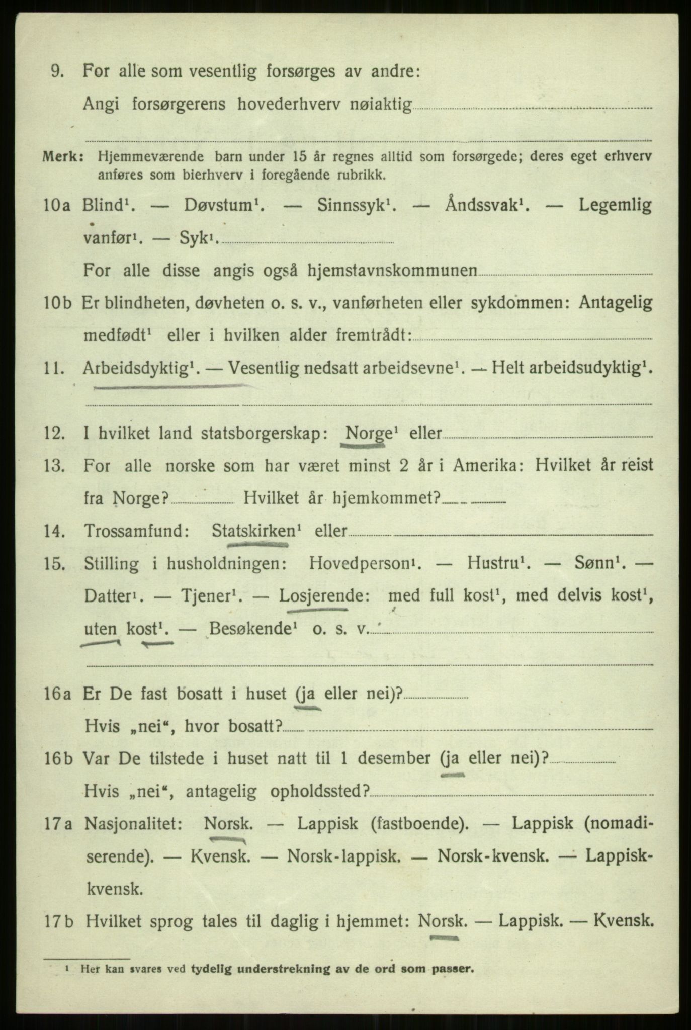 SATØ, Folketelling 1920 for 1933 Balsfjord herred, 1920, s. 4481
