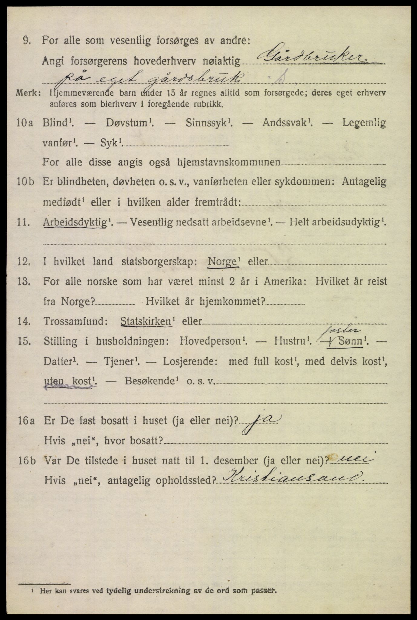 SAK, Folketelling 1920 for 1011 Randesund herred, 1920, s. 1787