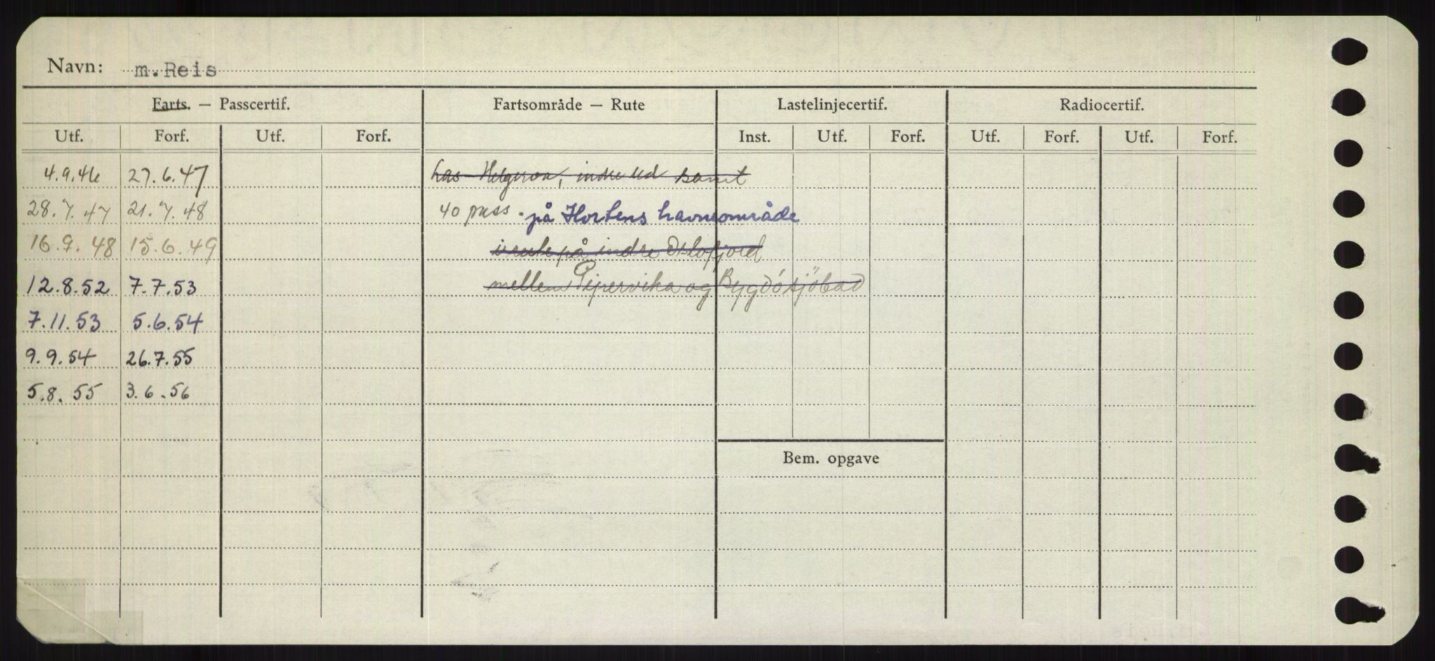 Sjøfartsdirektoratet med forløpere, Skipsmålingen, RA/S-1627/H/Ha/L0004/0002: Fartøy, Mas-R / Fartøy, Odin-R, s. 614