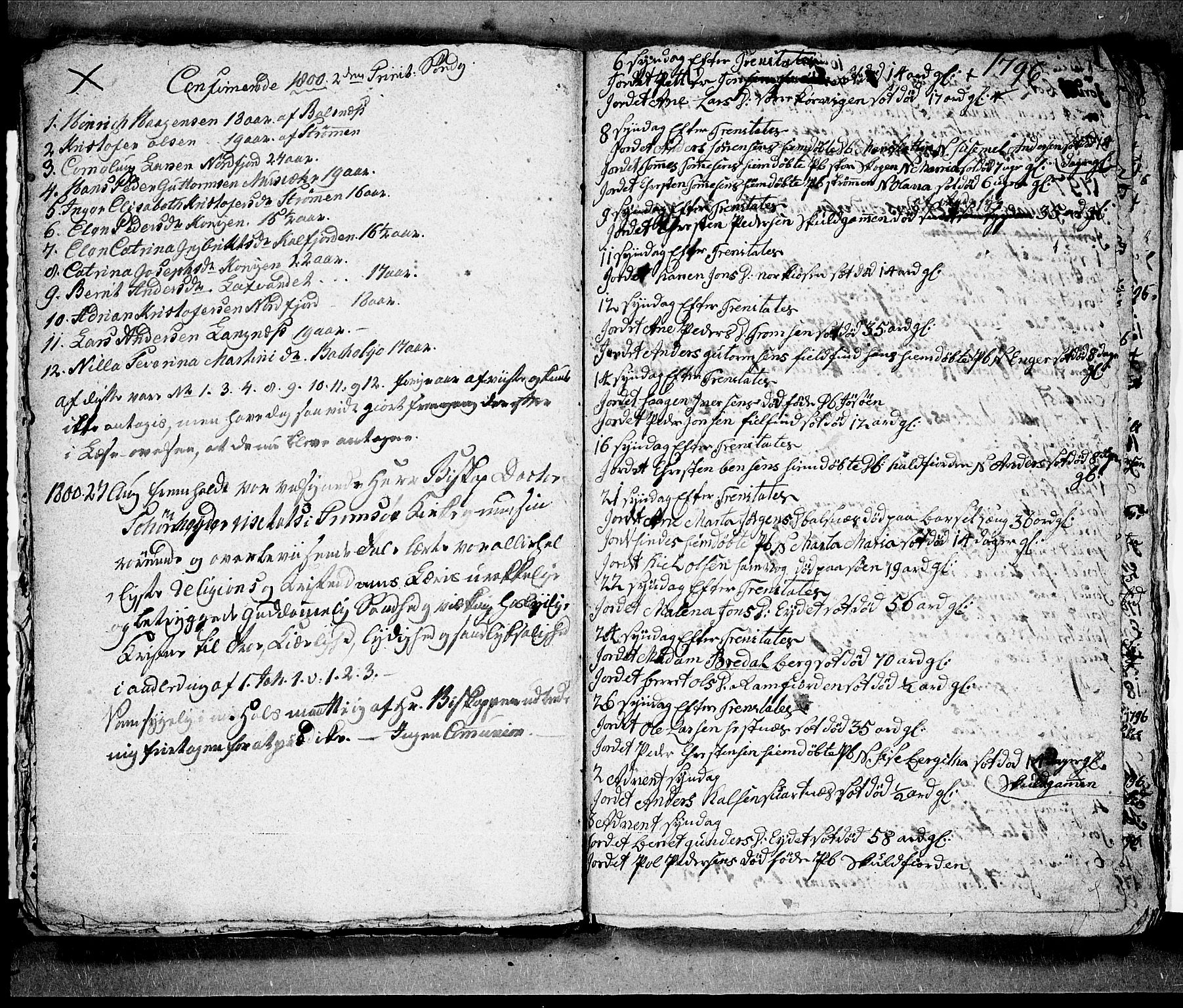 Tromsø sokneprestkontor/stiftsprosti/domprosti, AV/SATØ-S-1343/G/Ga/L0005kirke: Ministerialbok nr. 5, 1796-1808, s. 10