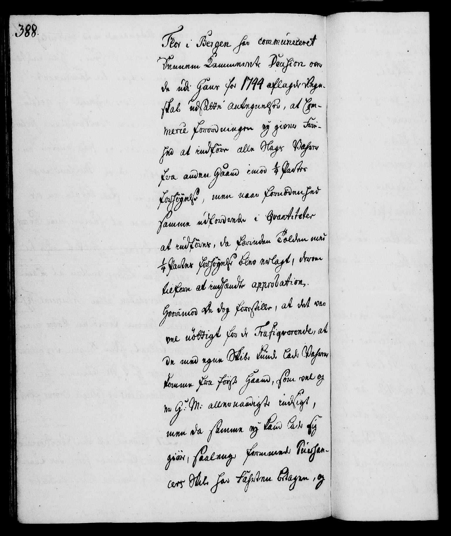 Rentekammeret, Kammerkanselliet, AV/RA-EA-3111/G/Gh/Gha/L0027: Norsk ekstraktmemorialprotokoll (merket RK 53.72), 1745-1746, s. 388