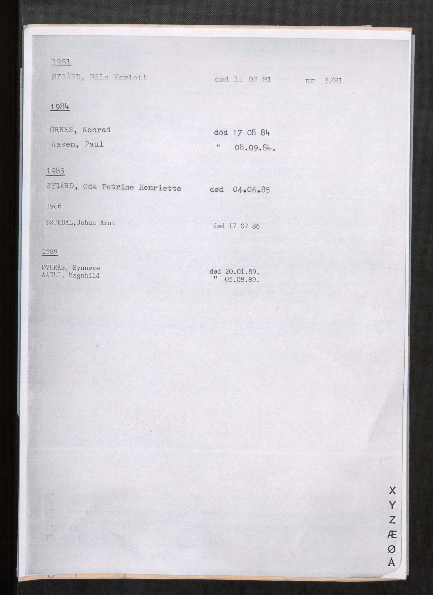 Vefsn lensmannskontor, SAT/A-5714/4/Gh/L0001: Dødsfallprotokoll, 1973-1990, s. 502