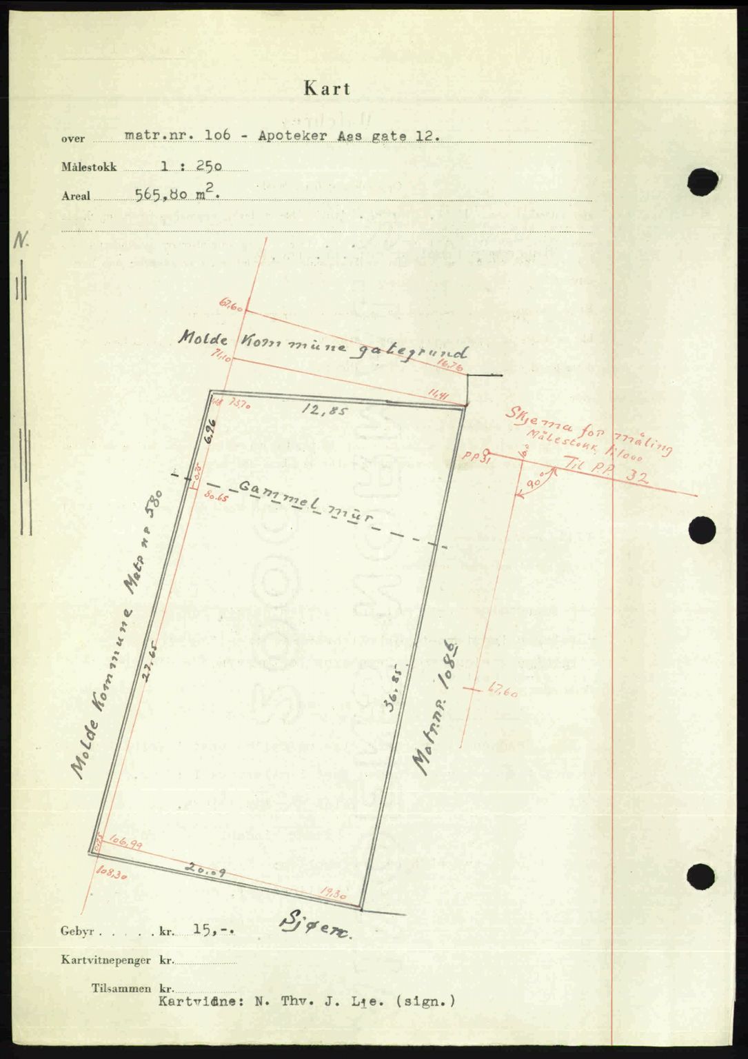 Romsdal sorenskriveri, AV/SAT-A-4149/1/2/2C: Pantebok nr. A24, 1947-1947, Dagboknr: 3263/1947