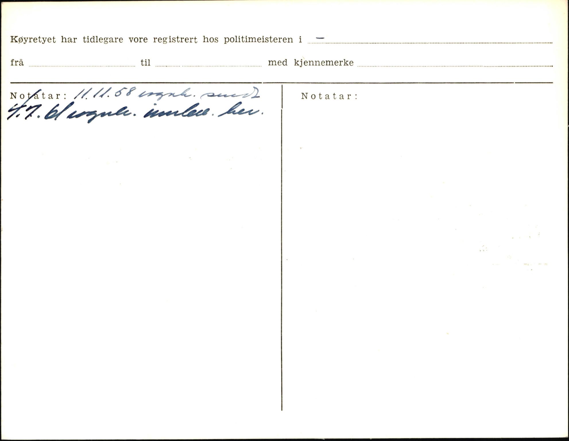 Statens vegvesen, Sogn og Fjordane vegkontor, AV/SAB-A-5301/4/F/L0006: Registerkort utmeldte Fjordane S8300-9500, 1930-1961, s. 129