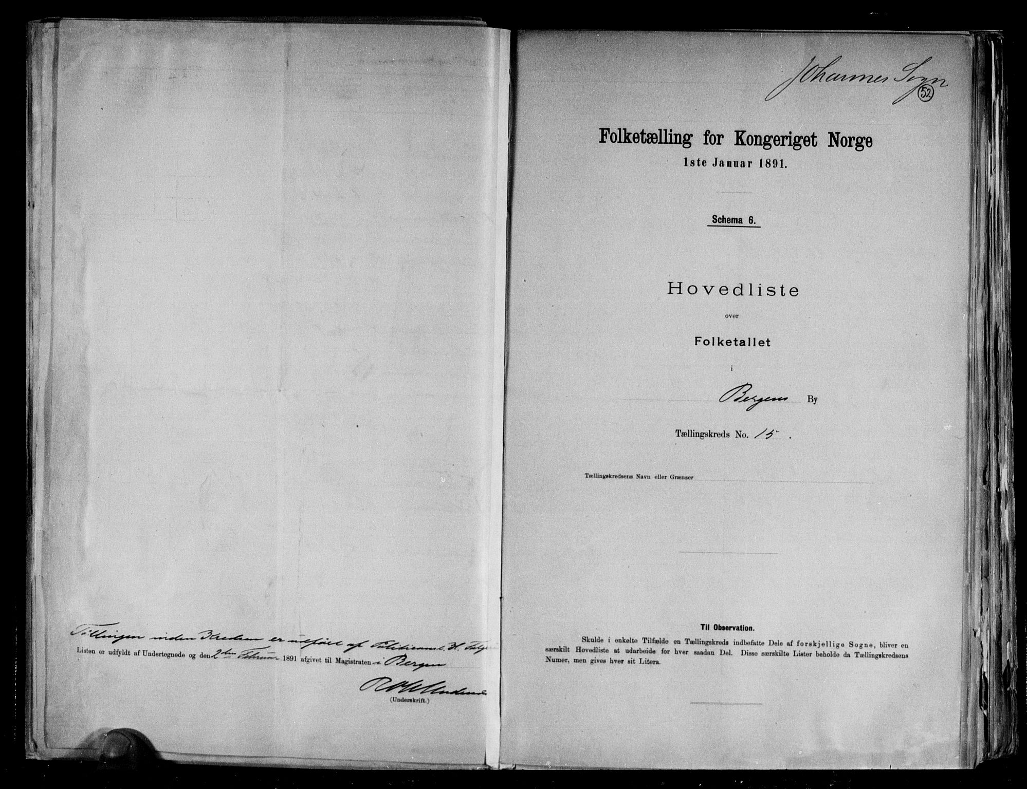 RA, Folketelling 1891 for 1301 Bergen kjøpstad, 1891, s. 53