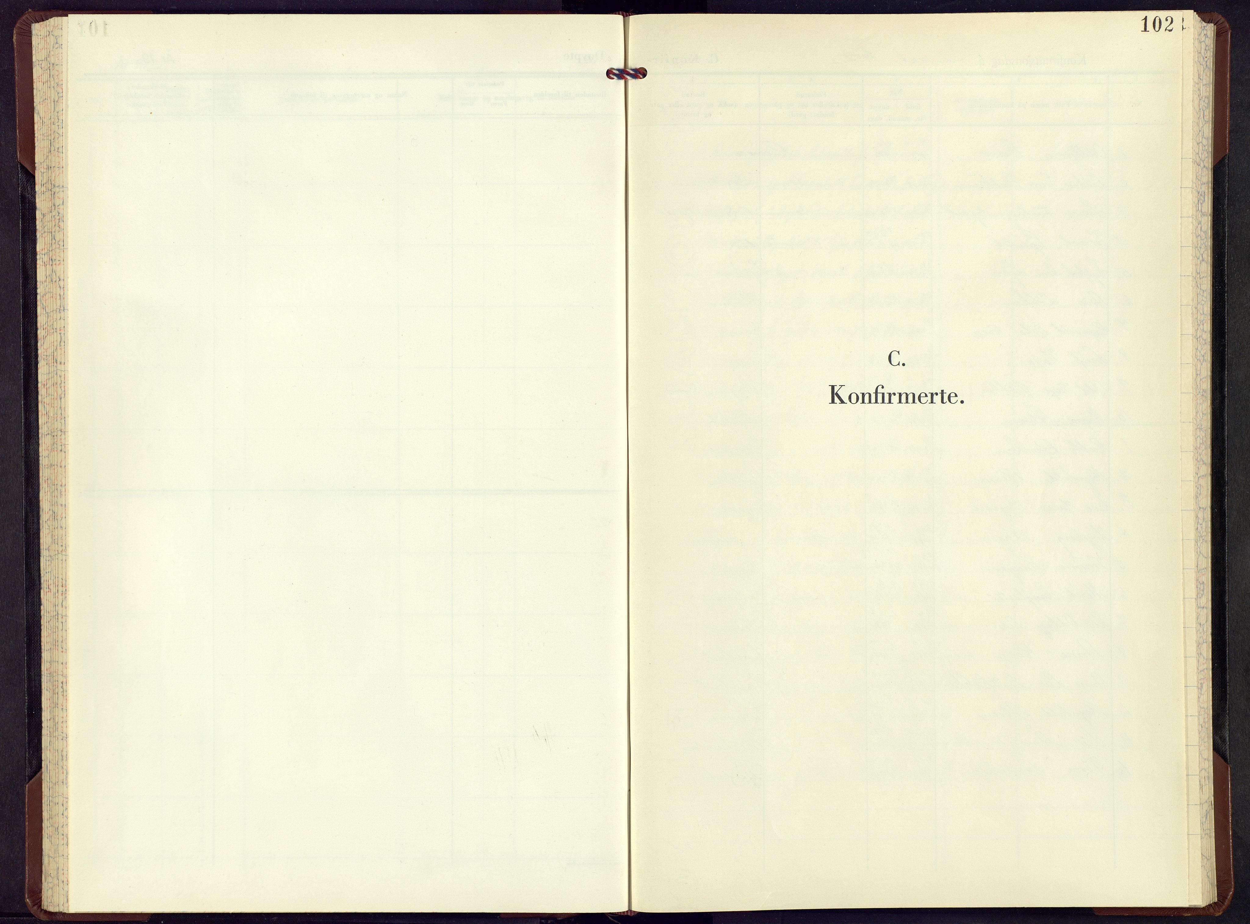 Skjåk prestekontor, SAH/PREST-072/H/Ha/Hab/L0009: Klokkerbok nr. 9, 1957-1966, s. 102