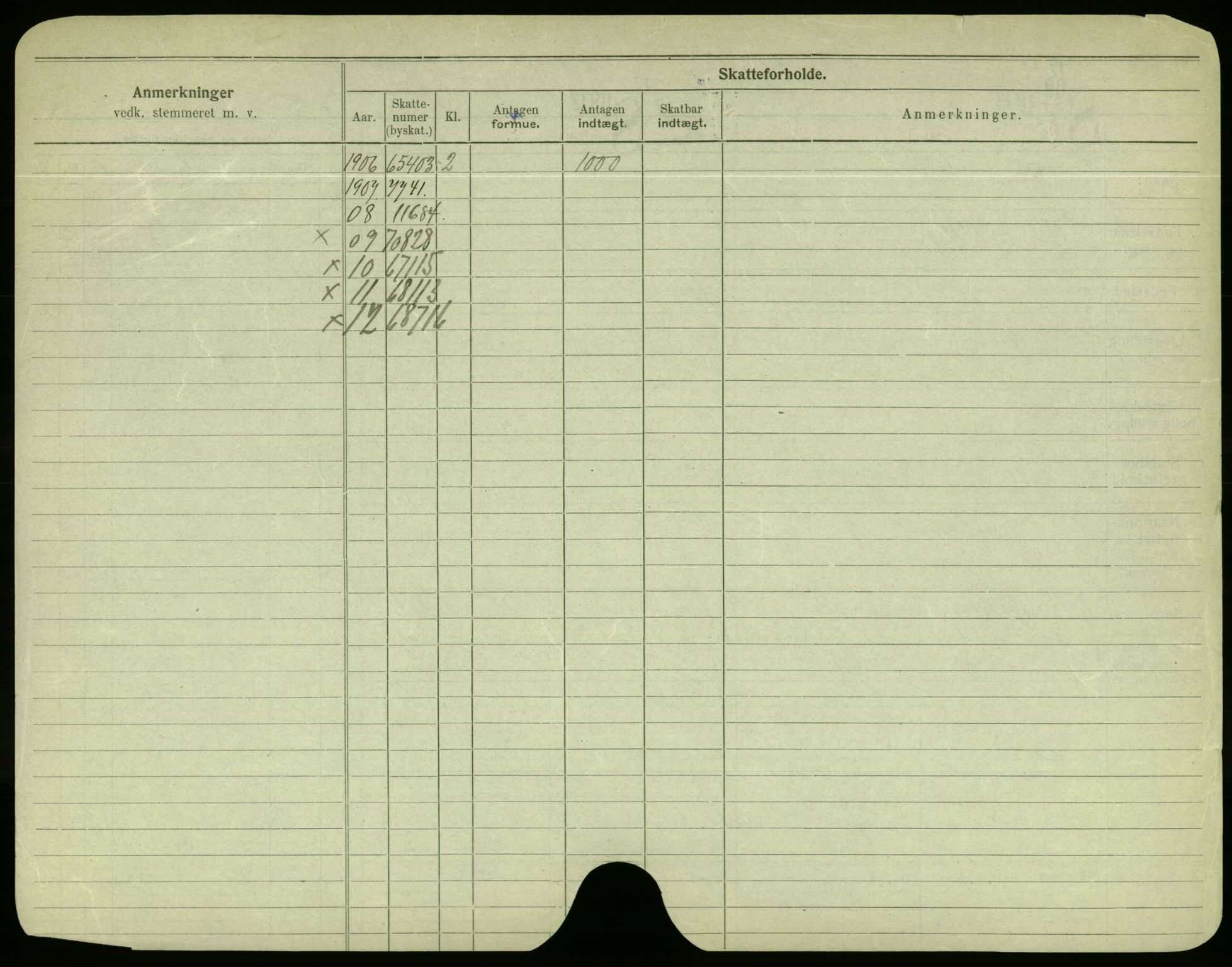 Oslo folkeregister, Registerkort, AV/SAO-A-11715/F/Fa/Fac/L0004: Menn, 1906-1914, s. 200b