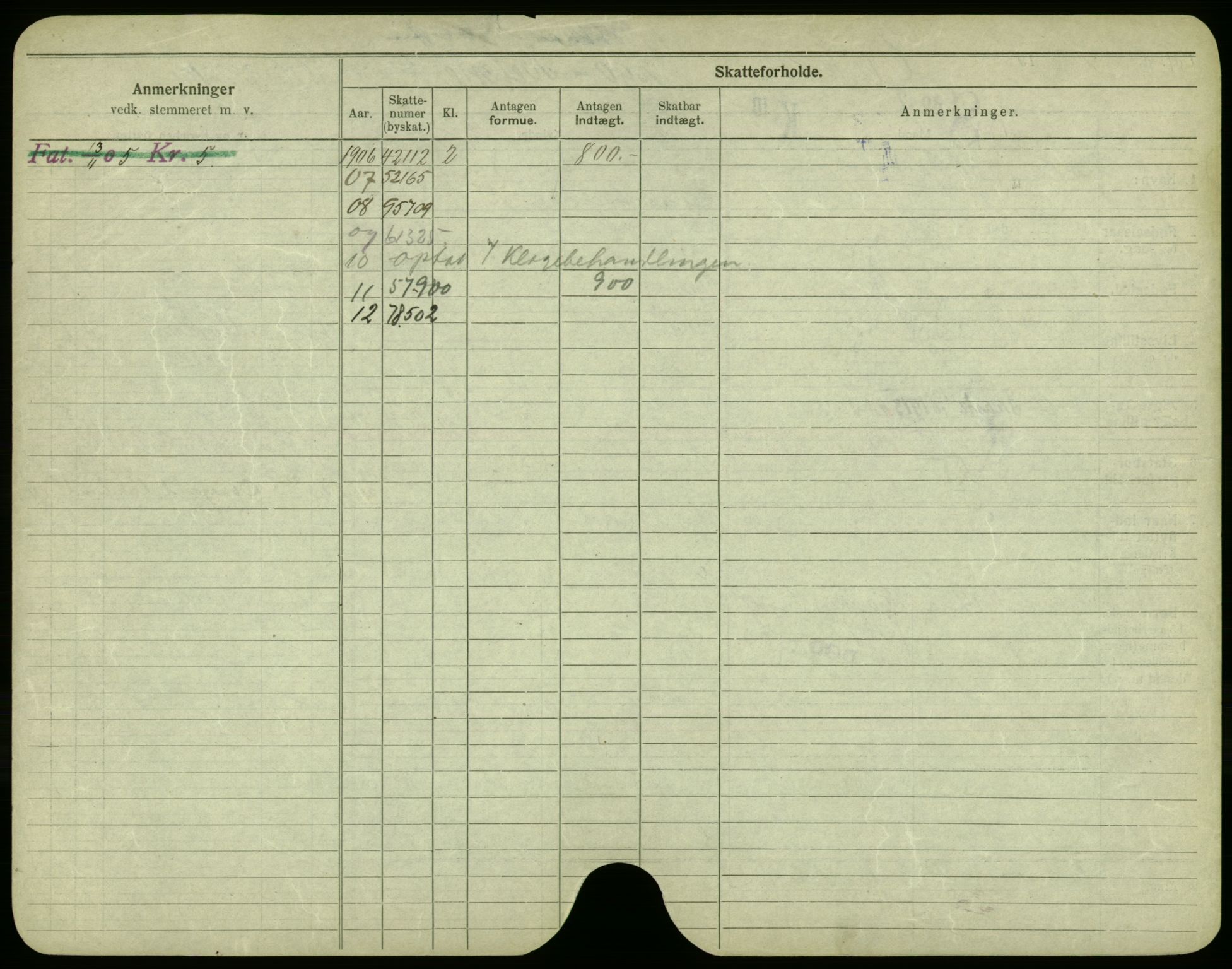 Oslo folkeregister, Registerkort, SAO/A-11715/F/Fa/Fac/L0002: Menn, 1906-1914, s. 1075b