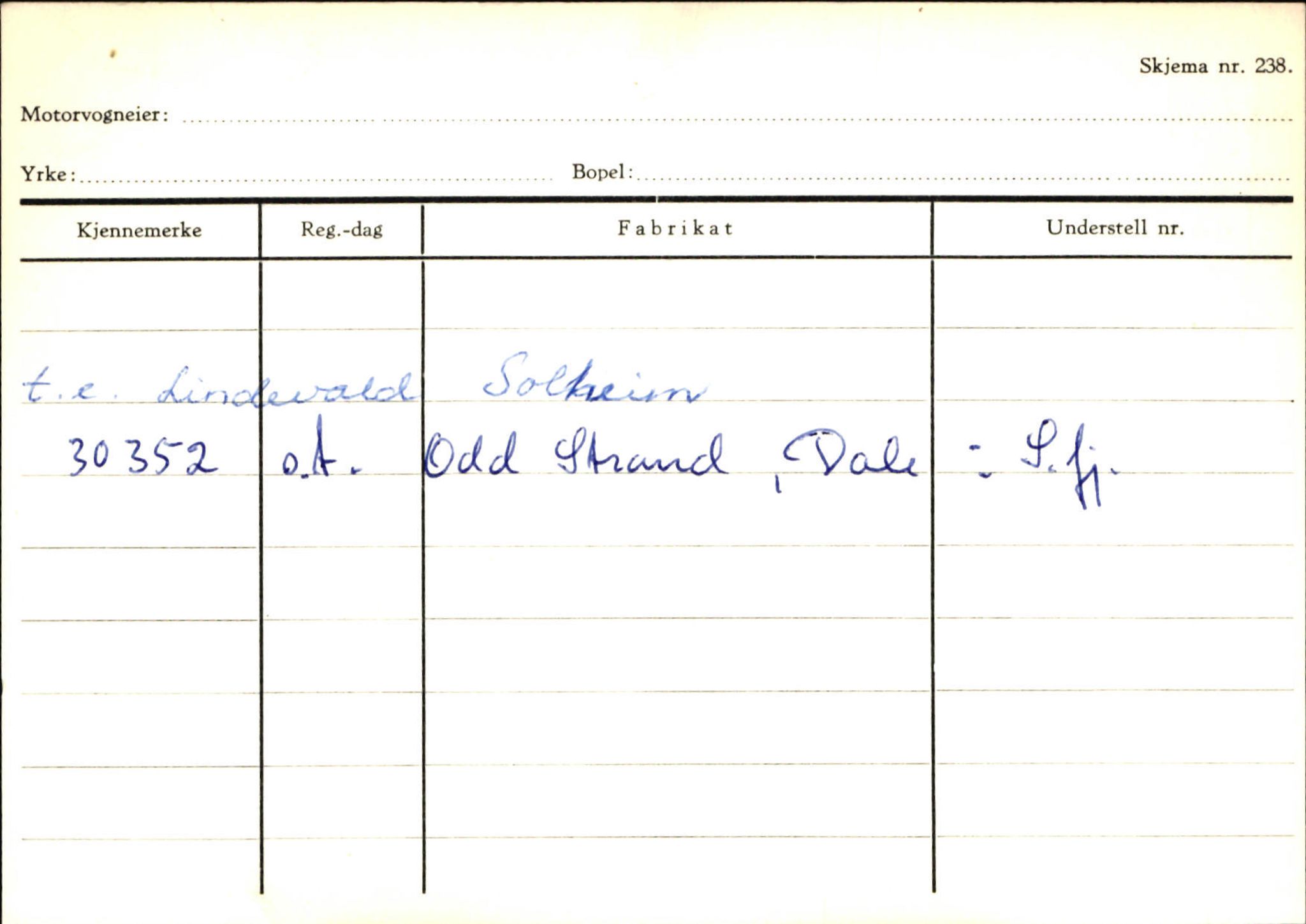 Statens vegvesen, Sogn og Fjordane vegkontor, AV/SAB-A-5301/4/F/L0130: Eigarregister Eid T-Å. Høyanger A-O, 1945-1975, s. 2164