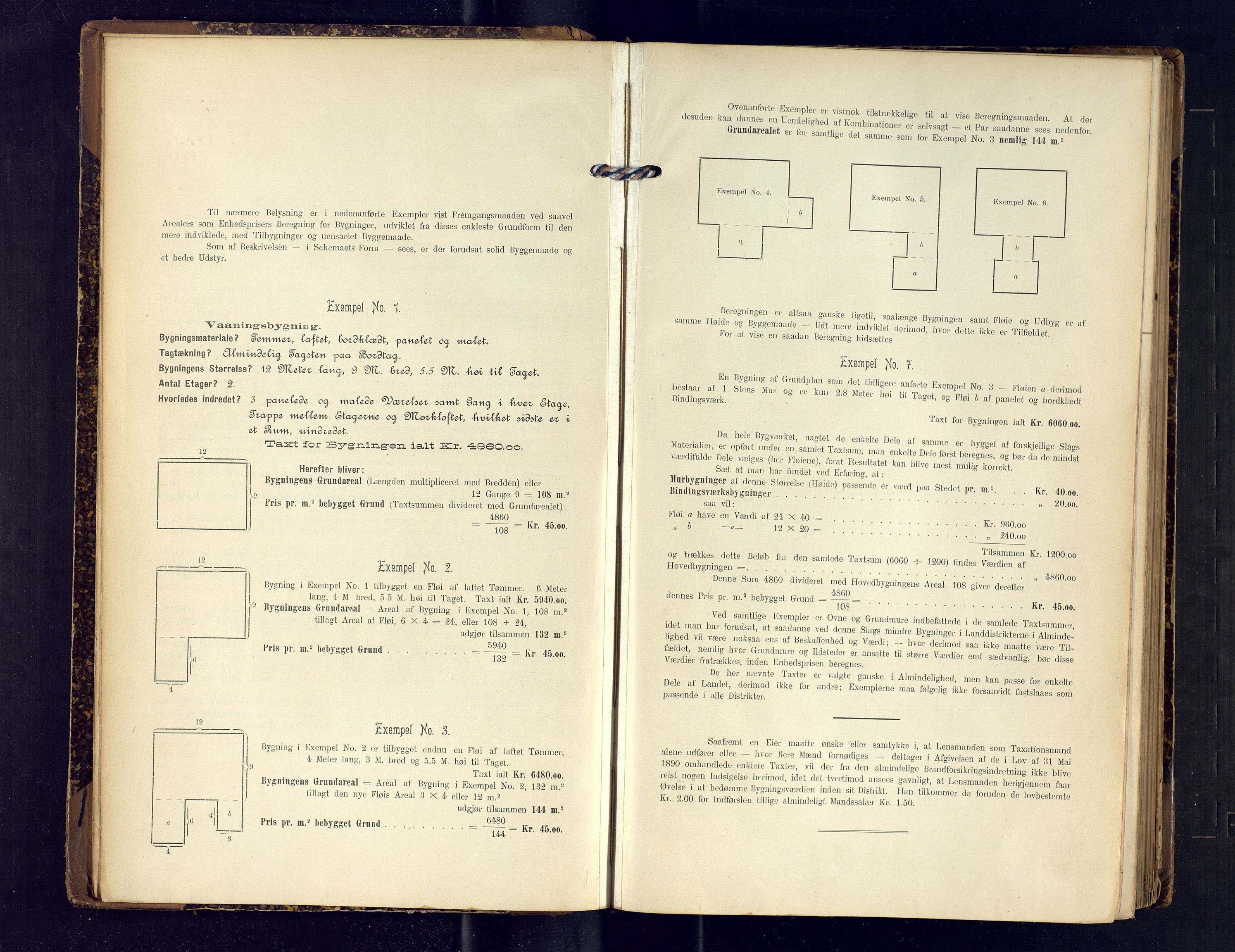 Tromsøysund lensmannskontor, AV/SATØ-SATØ-12/F/Fs/Fsb/L0736: Branntakstprotokoll (S). Med register, 1901-1907