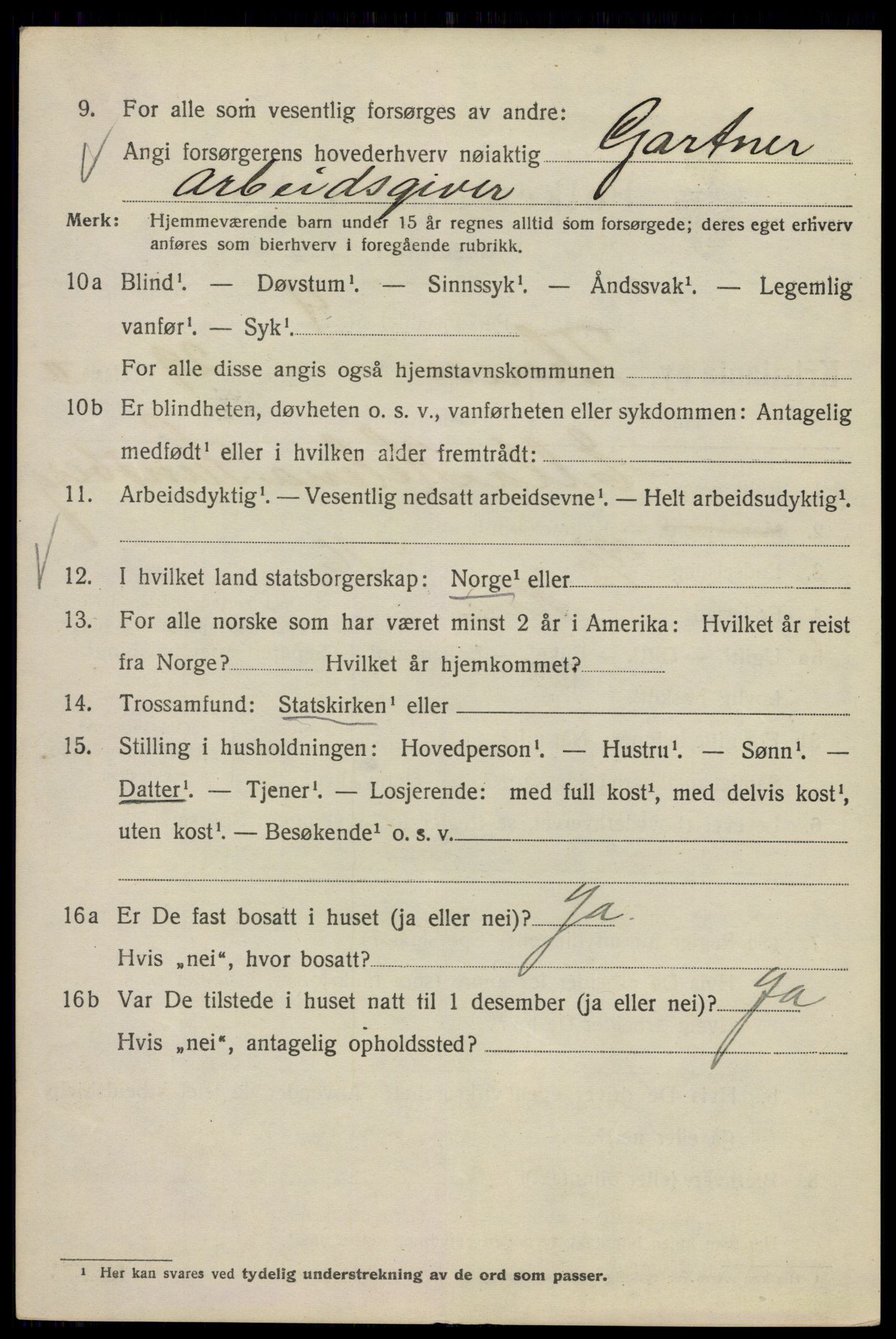 SAO, Folketelling 1920 for 0301 Kristiania kjøpstad, 1920, s. 569144