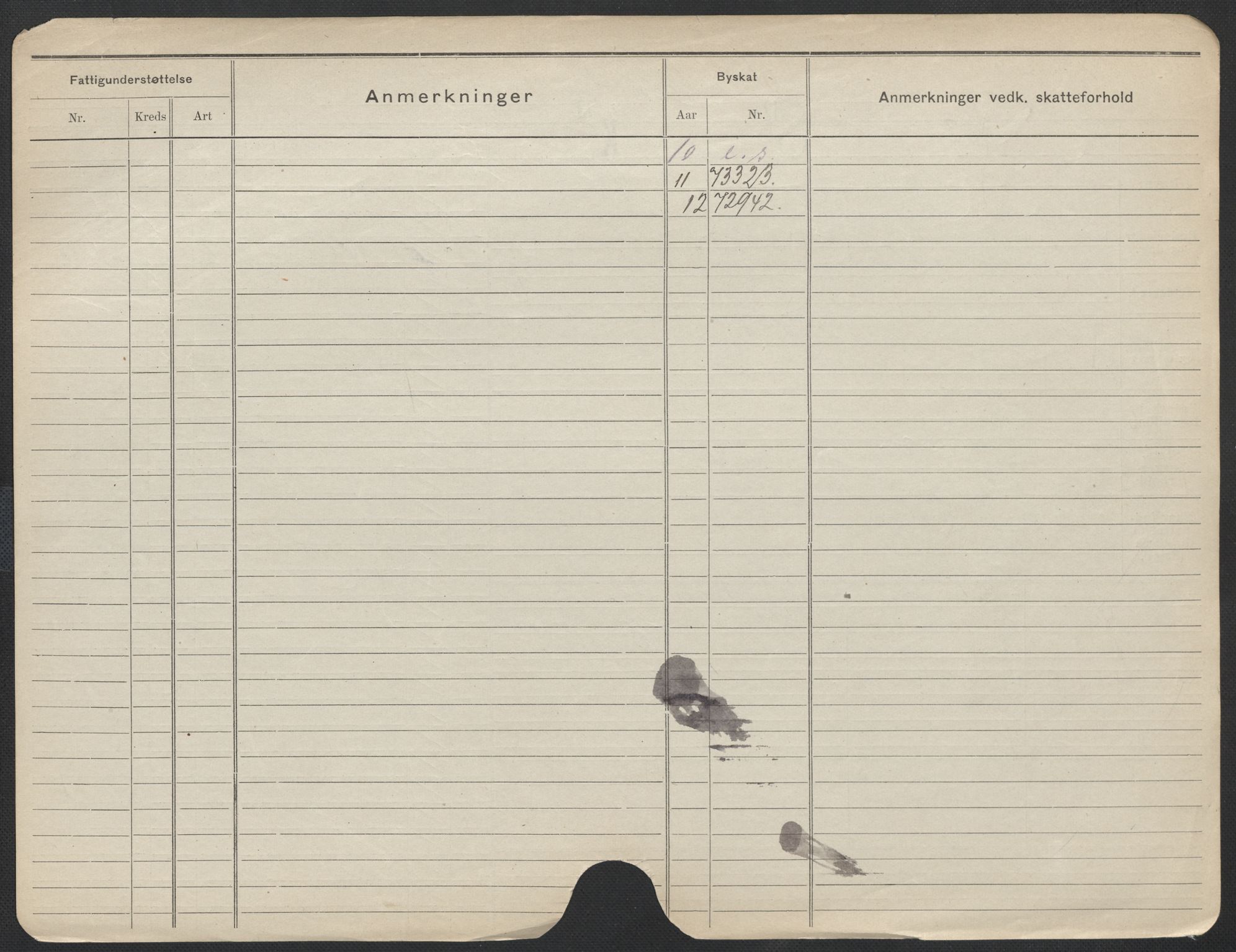 Oslo folkeregister, Registerkort, AV/SAO-A-11715/F/Fa/Fac/L0011: Menn, 1906-1914, s. 835b