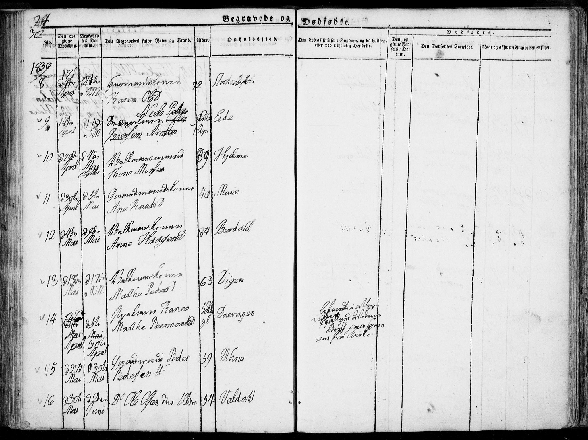 Ministerialprotokoller, klokkerbøker og fødselsregistre - Møre og Romsdal, AV/SAT-A-1454/519/L0248: Ministerialbok nr. 519A07, 1829-1860, s. 302