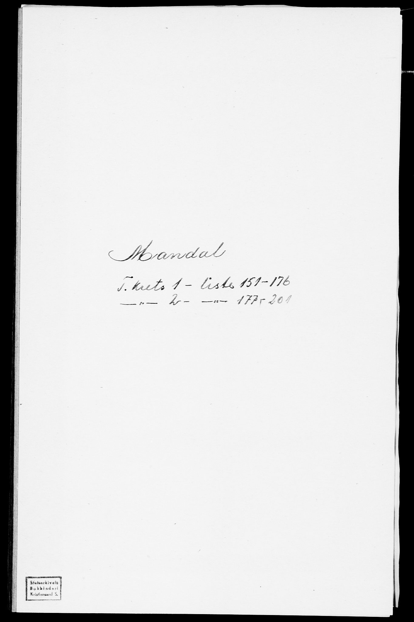 SAK, Folketelling 1875 for 1002B Mandal prestegjeld, Mandal ladested, 1875, s. 328