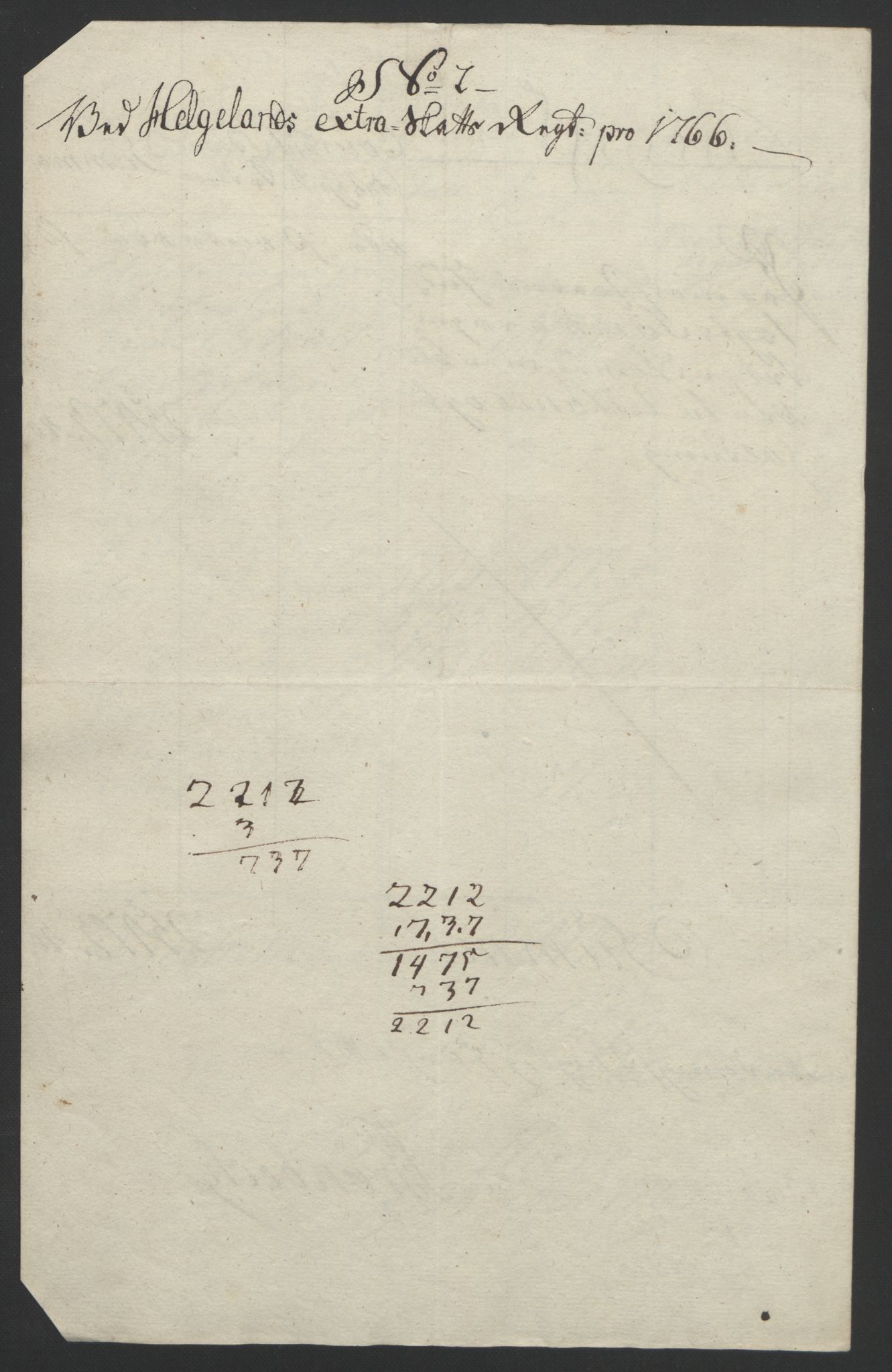 Rentekammeret inntil 1814, Reviderte regnskaper, Fogderegnskap, AV/RA-EA-4092/R65/L4573: Ekstraskatten Helgeland, 1762-1772, s. 135