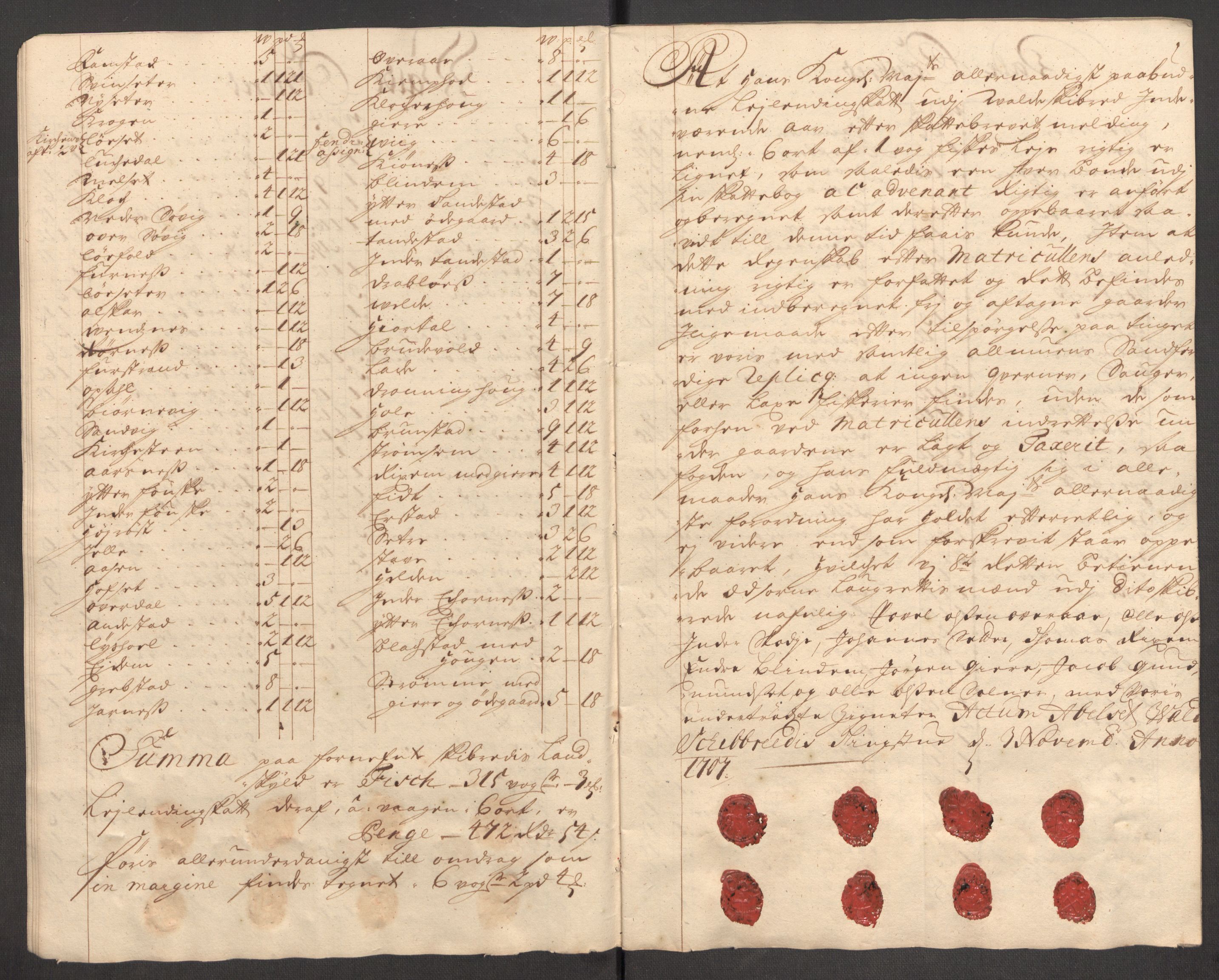 Rentekammeret inntil 1814, Reviderte regnskaper, Fogderegnskap, RA/EA-4092/R54/L3561: Fogderegnskap Sunnmøre, 1706-1707, s. 215