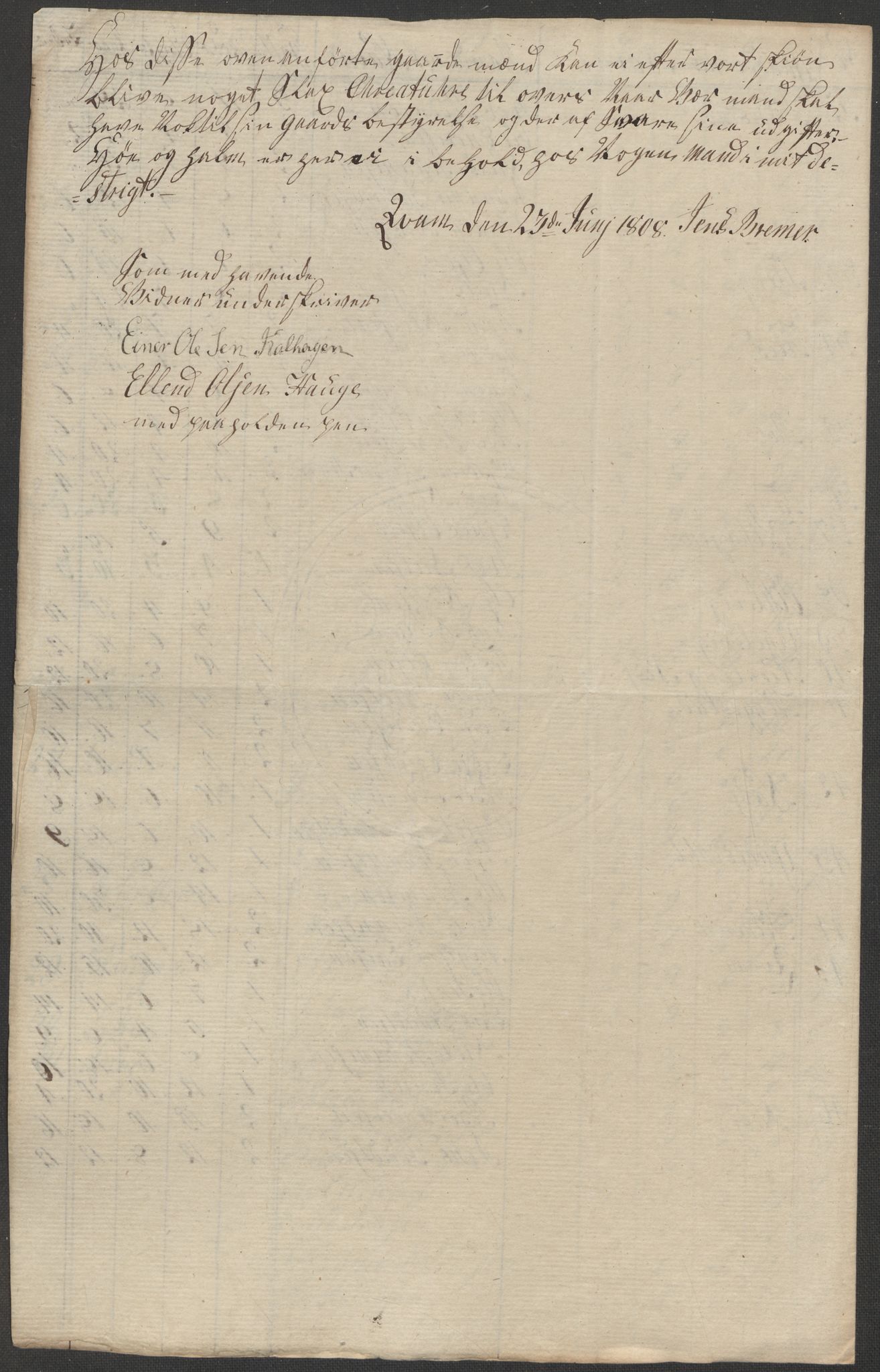 Regjeringskommisjonen 1807-1810, 1. kontor/byrå, AV/RA-EA-2871/Dd/L0011: Kreatur og fôr: Opptelling i Nordre Bergenhus og Romsdal amt, 1808, s. 5