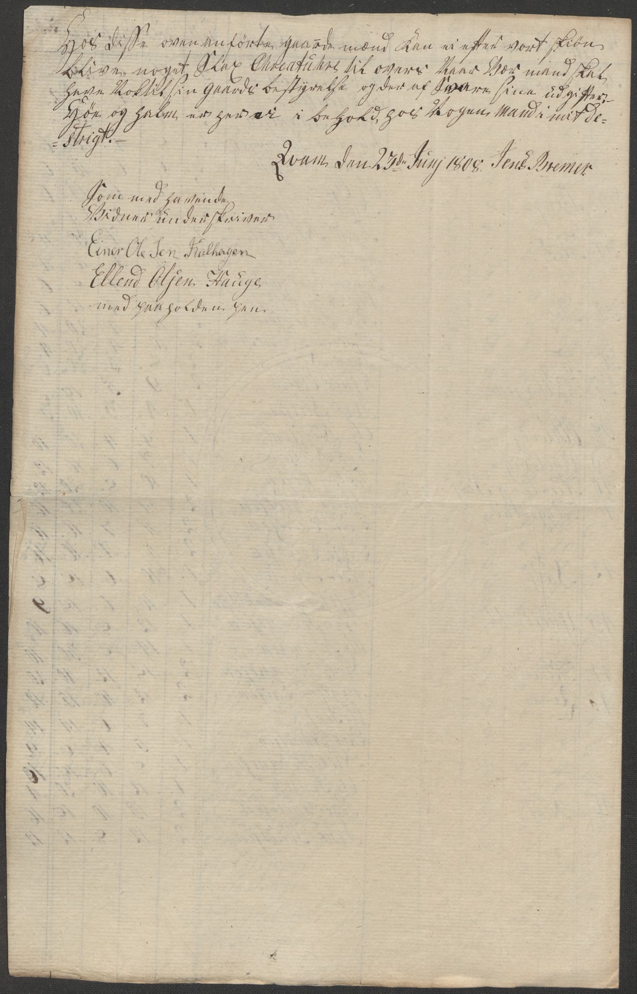 Regjeringskommisjonen 1807-1810, 1. kontor/byrå, RA/EA-2871/Dd/L0011: Kreatur og fôr: Opptelling i Nordre Bergenhus og Romsdal amt, 1808, s. 5