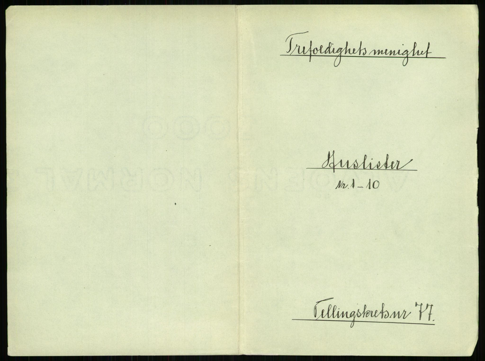 RA, Folketelling 1891 for 0301 Kristiania kjøpstad, 1891, s. 40537