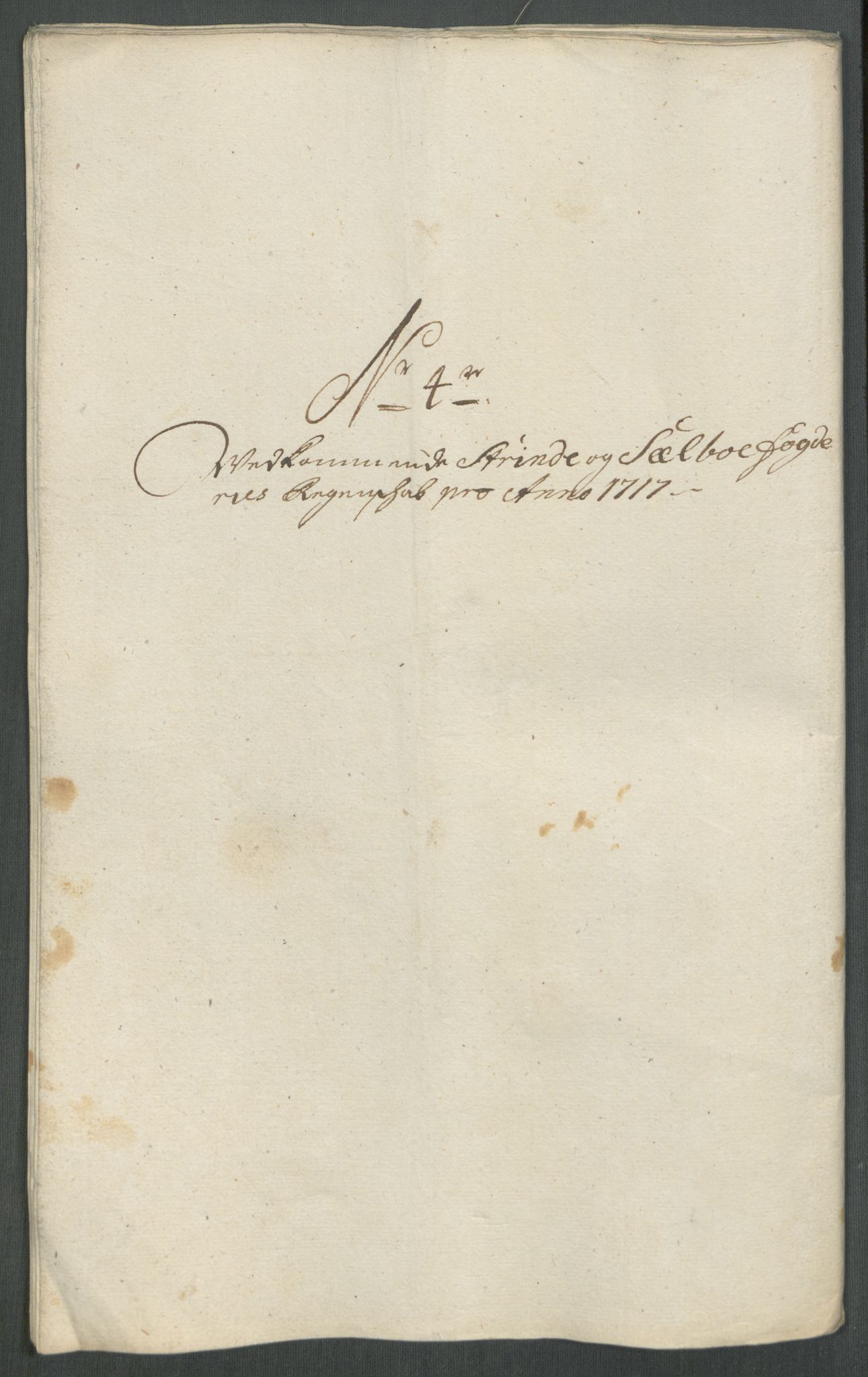 Rentekammeret inntil 1814, Reviderte regnskaper, Fogderegnskap, AV/RA-EA-4092/R61/L4116: Fogderegnskap Strinda og Selbu, 1717-1718, s. 93