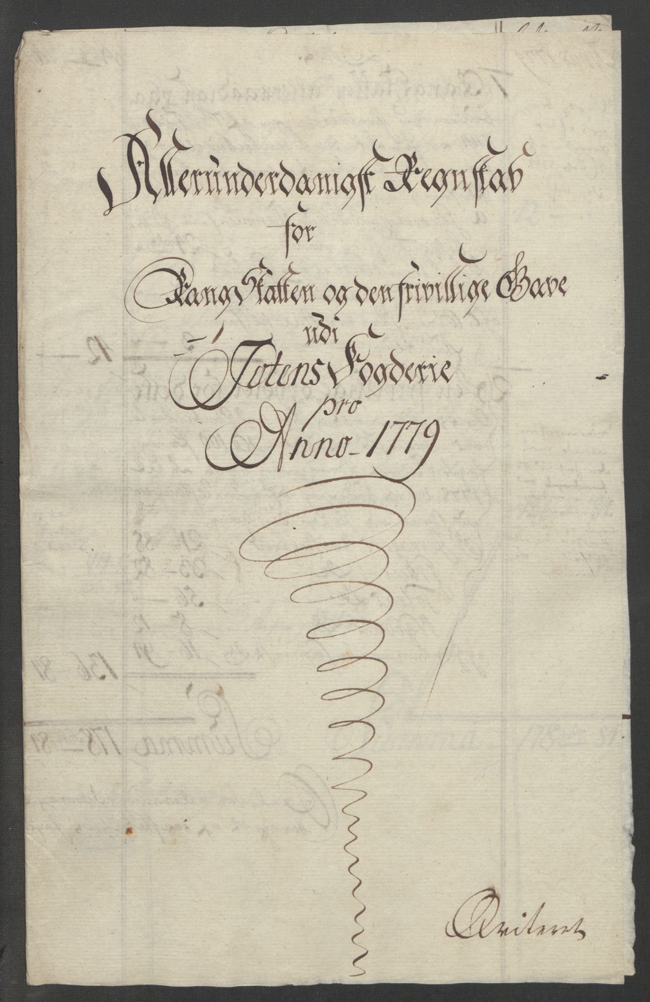 Rentekammeret inntil 1814, Reviderte regnskaper, Fogderegnskap, RA/EA-4092/R19/L1399: Fogderegnskap Toten, Hadeland og Vardal, 1762-1783, s. 496