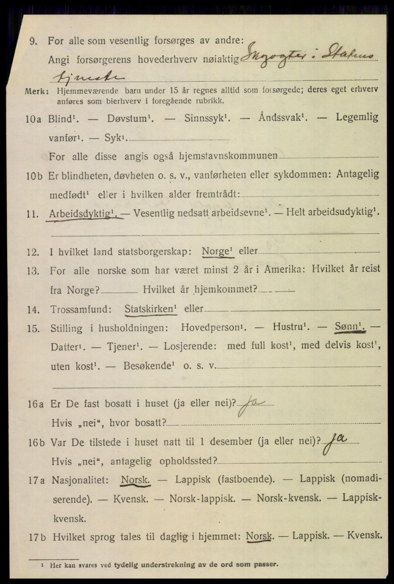 SAT, Folketelling 1920 for 1742 Grong herred, 1920, s. 5590
