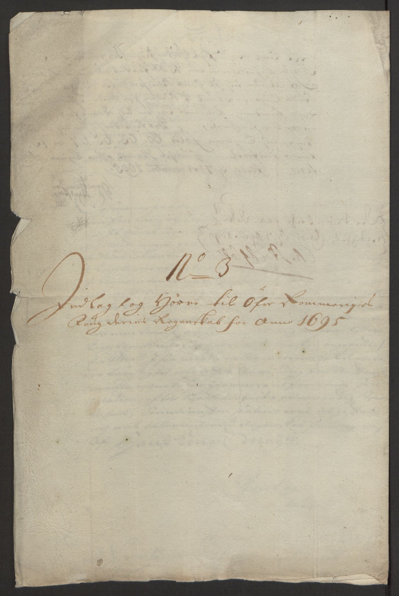 Rentekammeret inntil 1814, Reviderte regnskaper, Fogderegnskap, AV/RA-EA-4092/R12/L0707: Fogderegnskap Øvre Romerike, 1695, s. 265