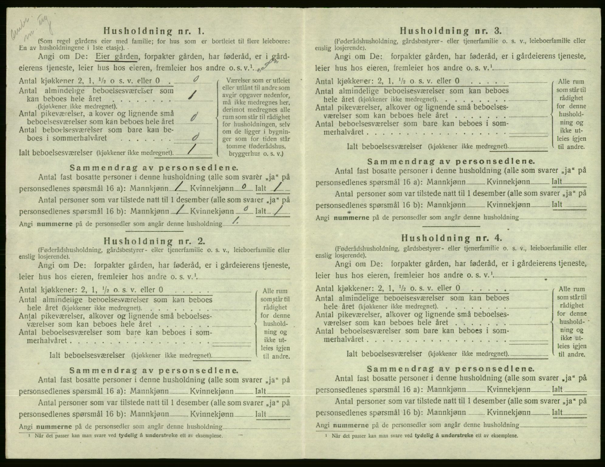 SAB, Folketelling 1920 for 1235 Voss herred, 1920, s. 2506