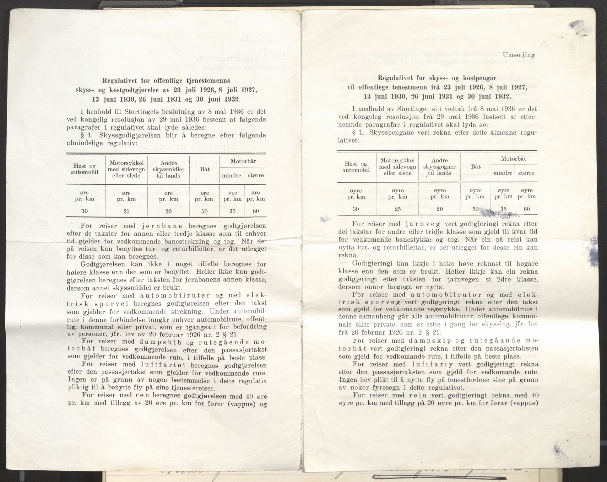 Fiskeridirektoratet - 1 Adm. ledelse - 16 De fiskerikyndige konsulenter, AV/SAB-A-2007/F/Fb/L0005: Regnskap for fiskeristasjon i Ny-Ålesund, 1935-1939, s. 20