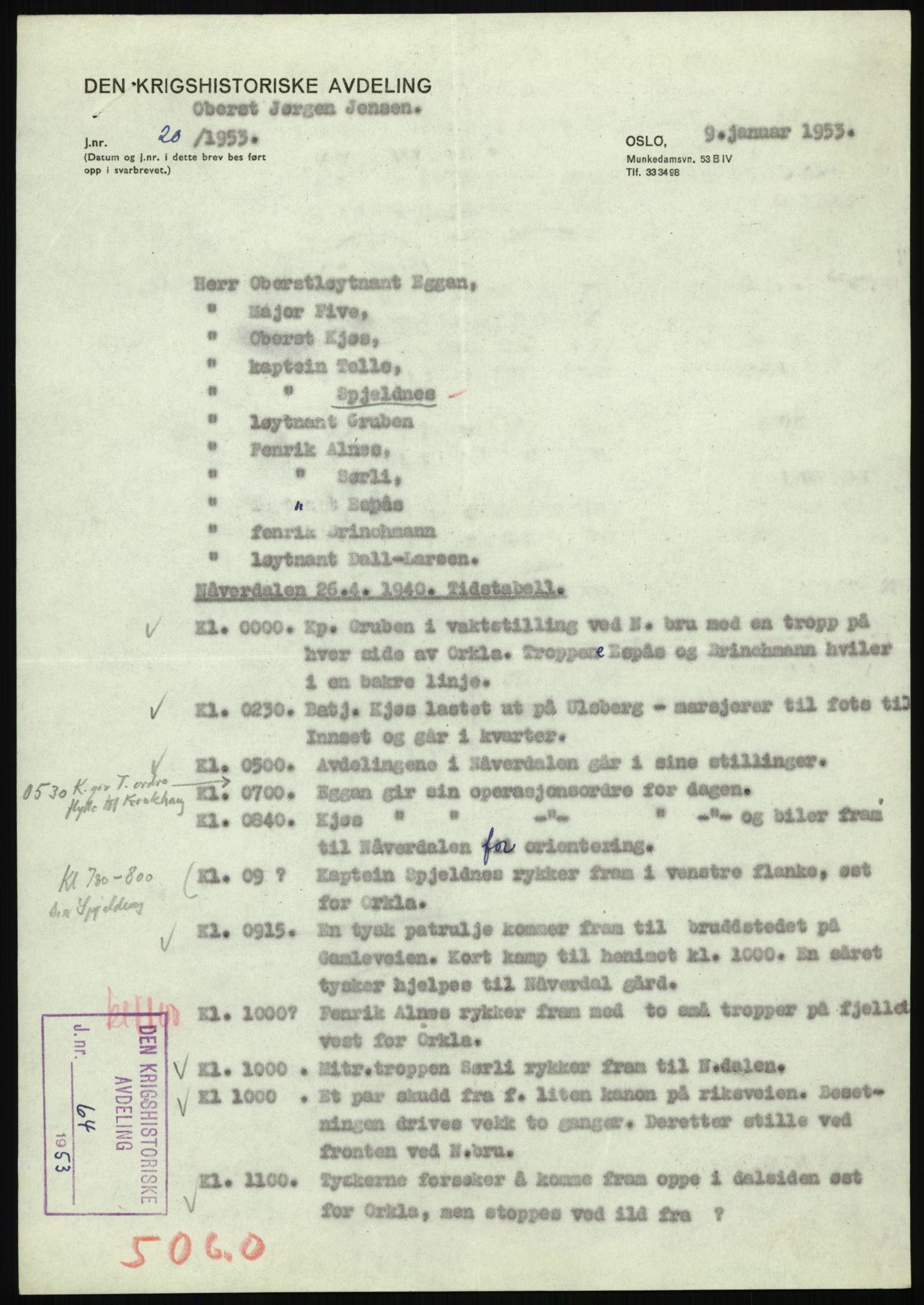 Forsvaret, Forsvarets krigshistoriske avdeling, AV/RA-RAFA-2017/Y/Yb/L0112: II-C-11-506-507  -  5. Divisjon., 1940, s. 556