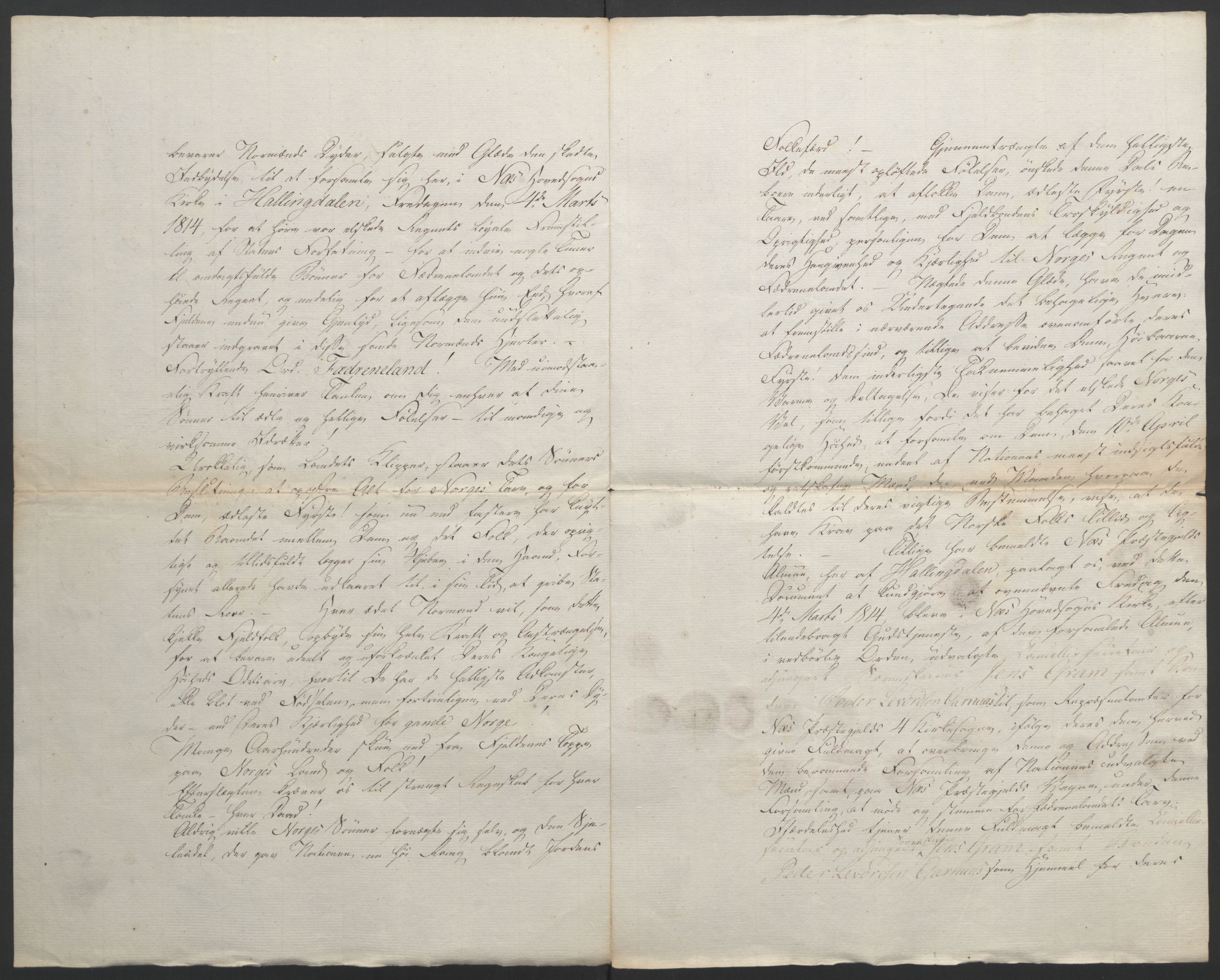 Statsrådssekretariatet, AV/RA-S-1001/D/Db/L0007: Fullmakter for Eidsvollsrepresentantene i 1814. , 1814, s. 327