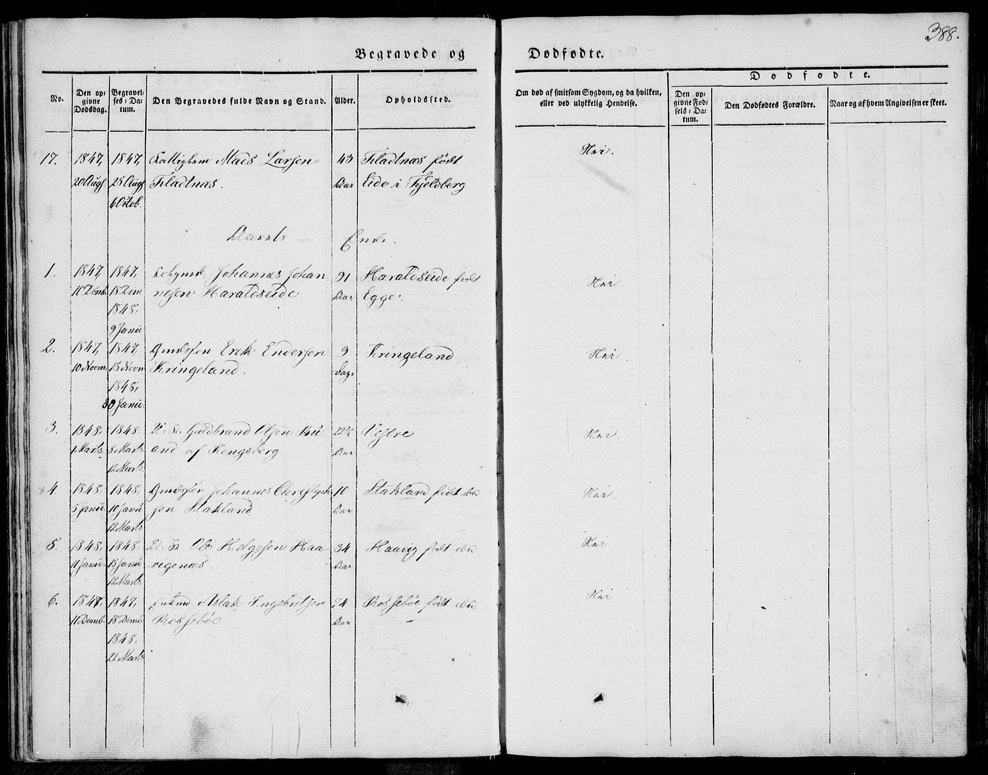 Skjold sokneprestkontor, SAST/A-101847/H/Ha/Haa/L0006: Ministerialbok nr. A 6.2, 1835-1858, s. 388
