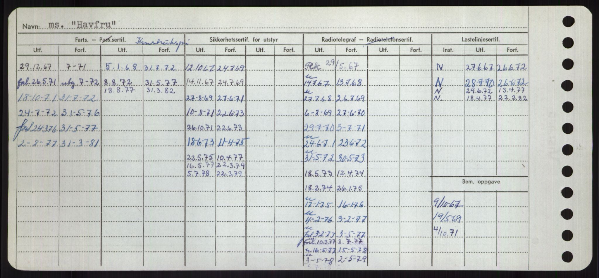 Sjøfartsdirektoratet med forløpere, Skipsmålingen, AV/RA-S-1627/H/Hd/L0014: Fartøy, H-Havl, s. 542