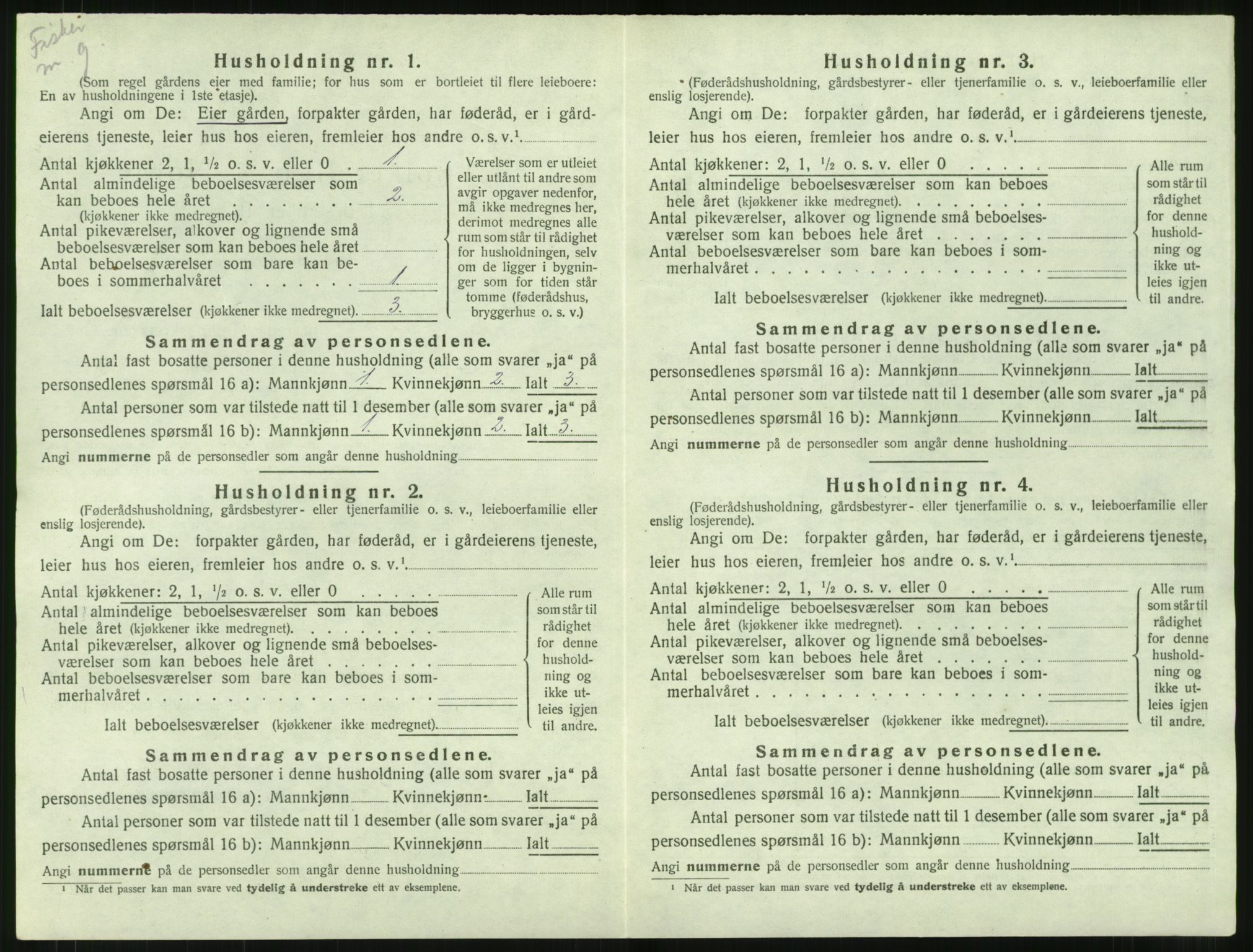 SAT, Folketelling 1920 for 1534 Haram herred, 1920, s. 98