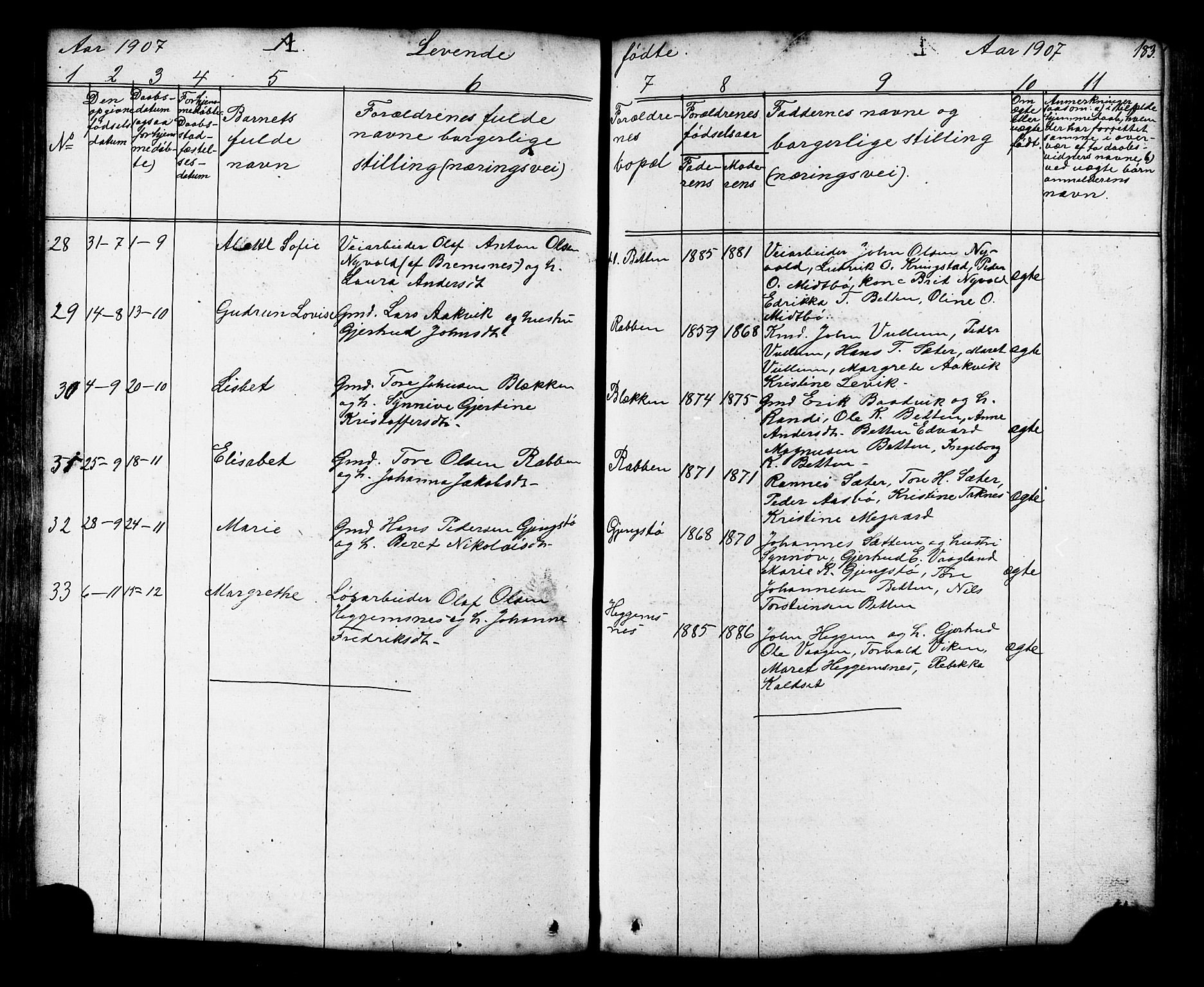 Ministerialprotokoller, klokkerbøker og fødselsregistre - Møre og Romsdal, AV/SAT-A-1454/576/L0890: Klokkerbok nr. 576C01, 1837-1908, s. 183