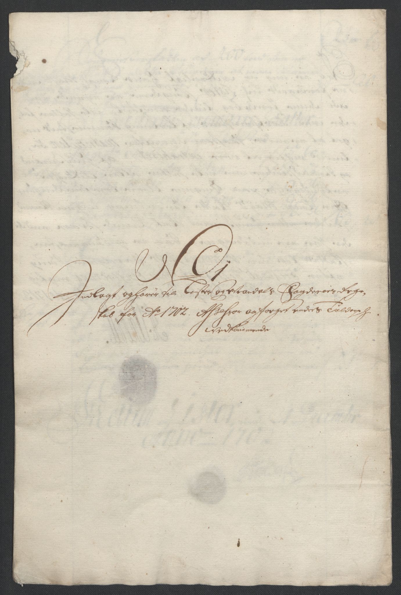 Rentekammeret inntil 1814, Reviderte regnskaper, Fogderegnskap, RA/EA-4092/R43/L2549: Fogderegnskap Lista og Mandal, 1701-1702, s. 235