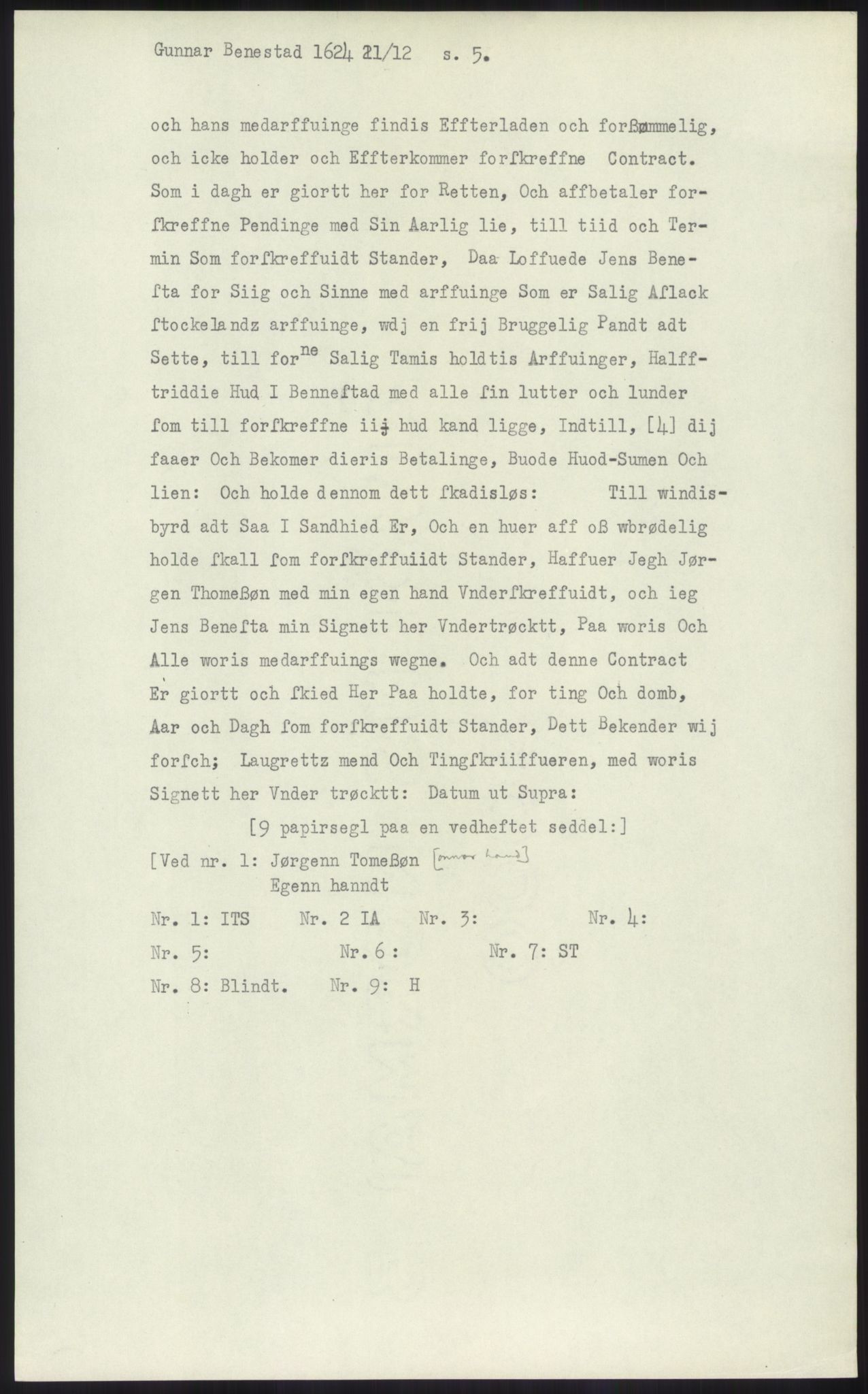 Samlinger til kildeutgivelse, Diplomavskriftsamlingen, RA/EA-4053/H/Ha, s. 622