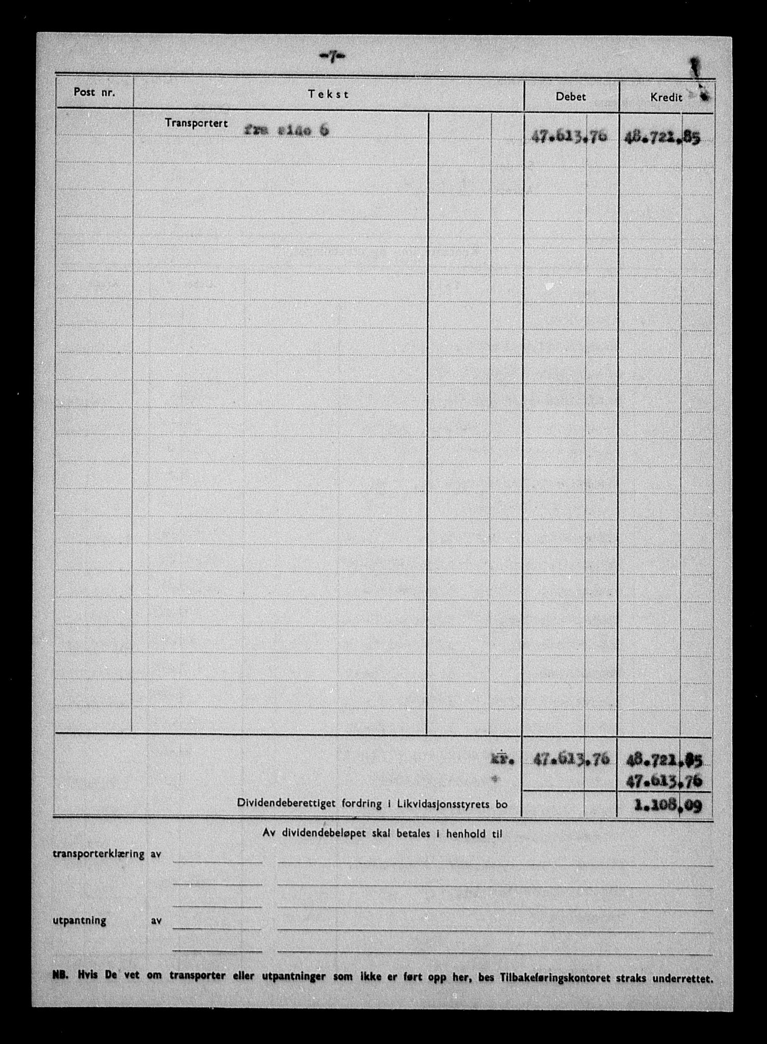 Justisdepartementet, Tilbakeføringskontoret for inndratte formuer, AV/RA-S-1564/H/Hc/Hca/L0908: --, 1945-1947, s. 625