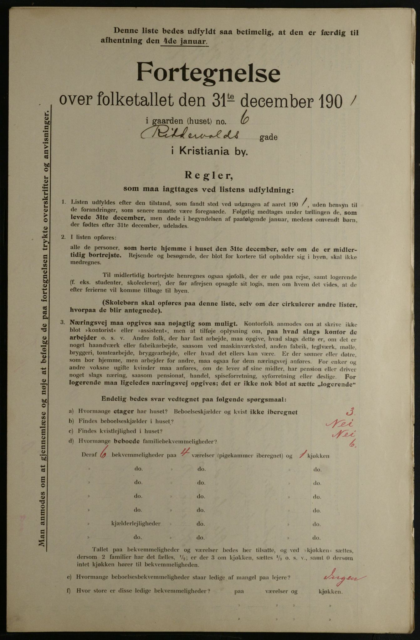 OBA, Kommunal folketelling 31.12.1901 for Kristiania kjøpstad, 1901, s. 12746