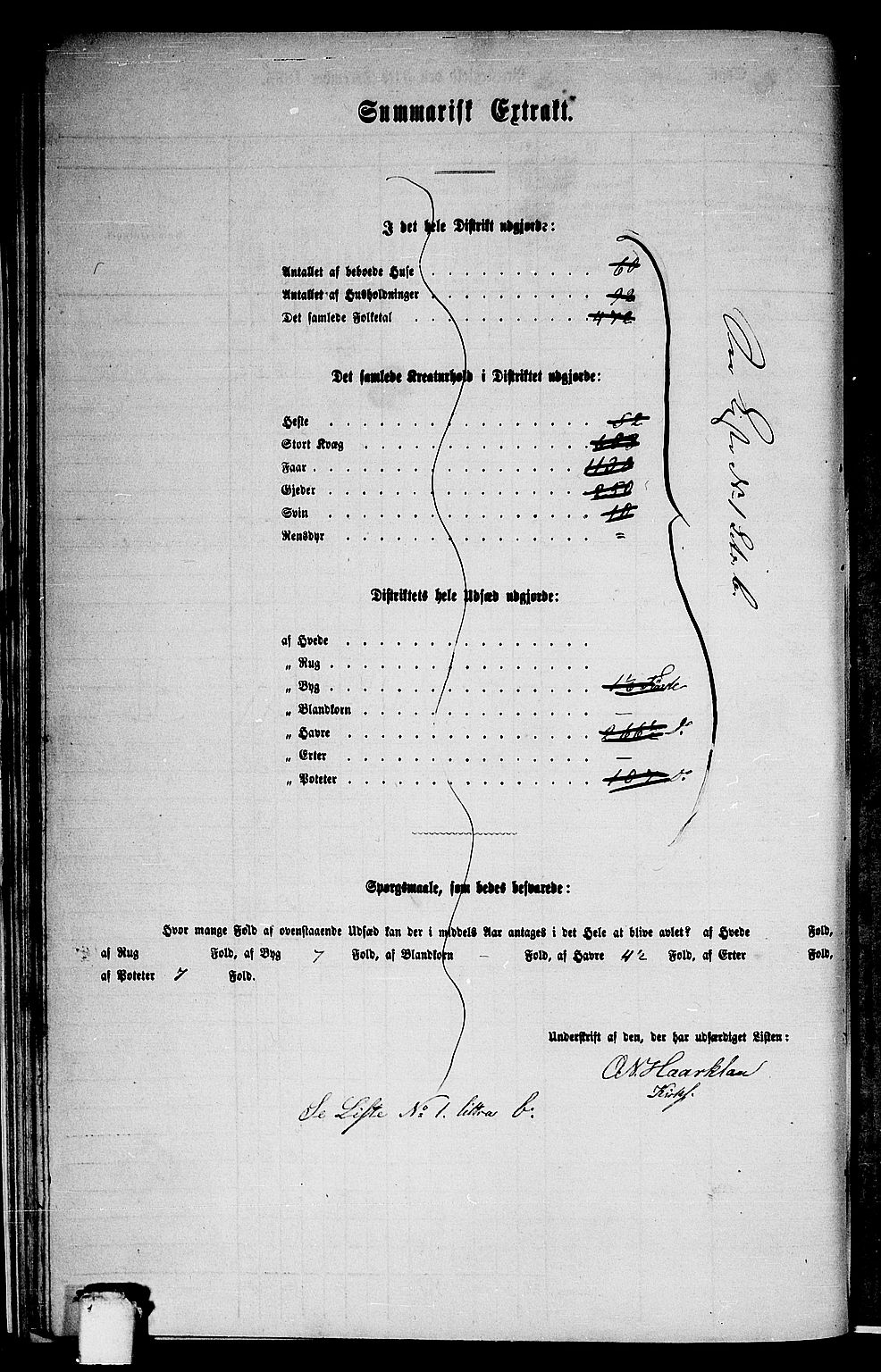 RA, Folketelling 1865 for 1432P Førde prestegjeld, 1865, s. 28