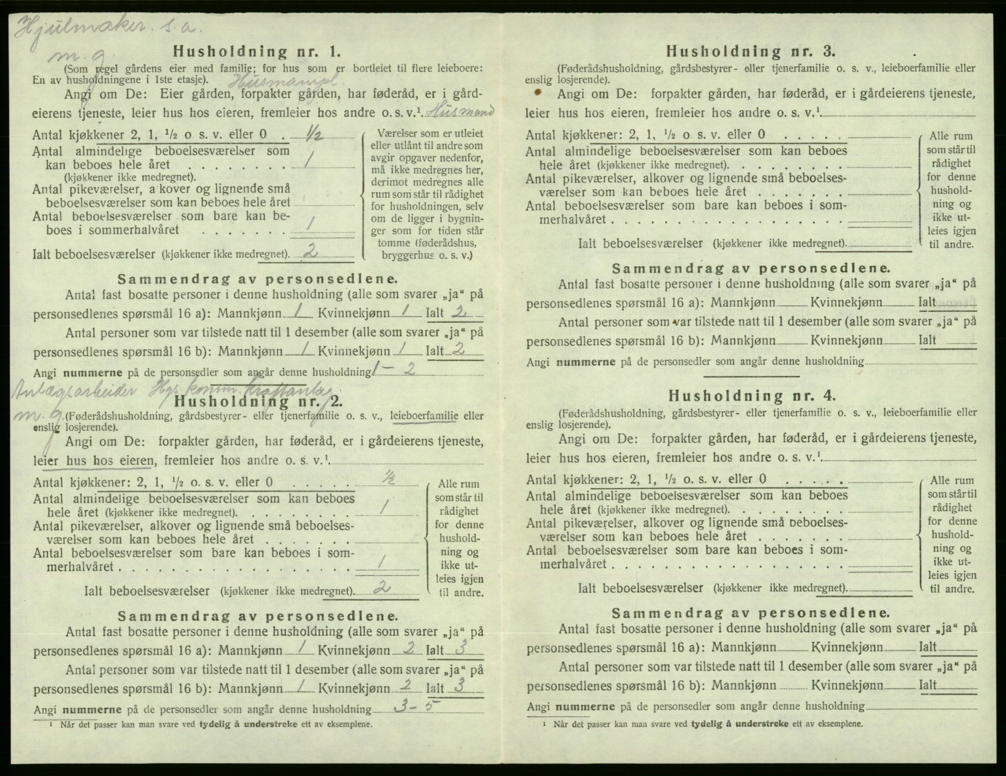 SAB, Folketelling 1920 for 1211 Etne herred, 1920, s. 589